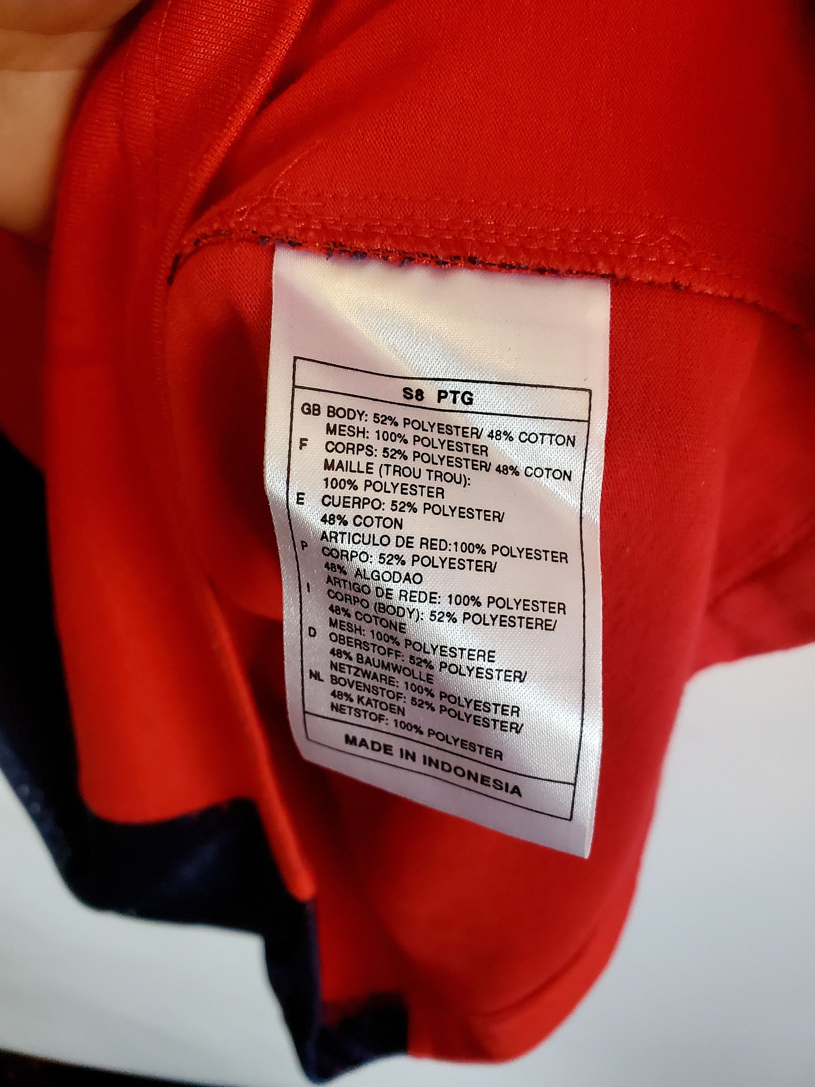 Nike × Vintage Nike y2k Vintage Big Logo Shirt size L,Xl Size US L / EU 52-54 / 3 - 4 Thumbnail