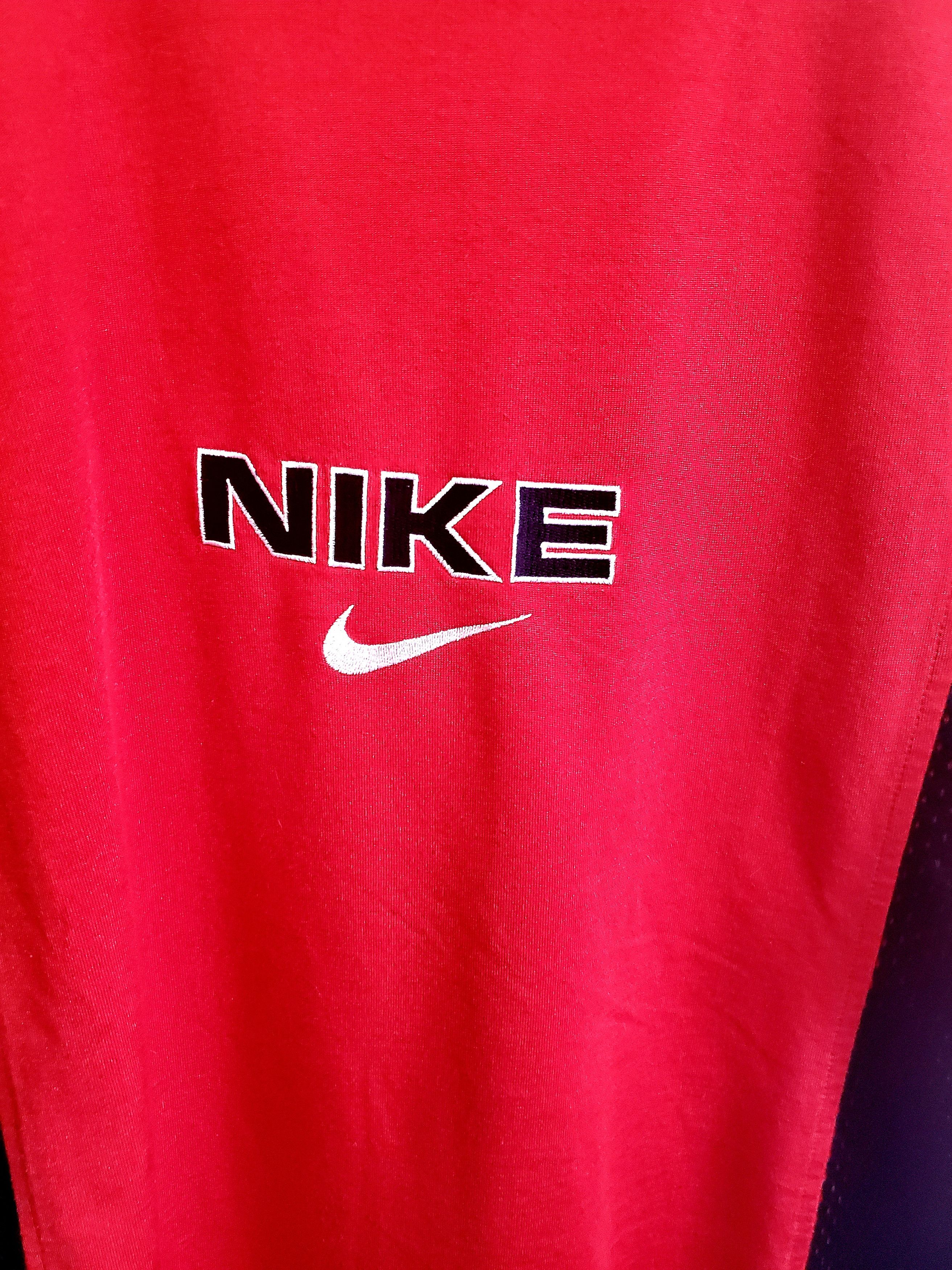 Nike × Vintage Nike y2k Vintage Big Logo Shirt size L,Xl Size US L / EU 52-54 / 3 - 2 Thumbnail