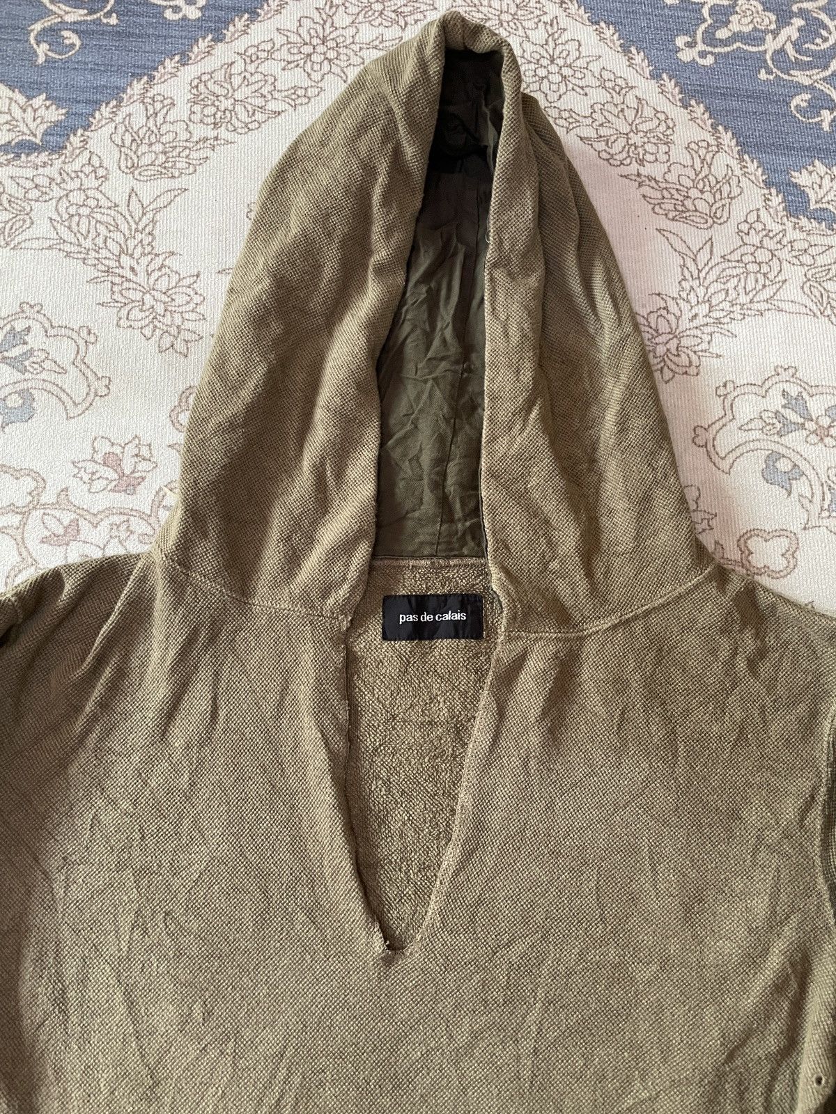 Japanese Brand × Pas de Calais Pas De Calais Japan designer Hooded v-neck Hippies size 38 Size US XS / EU 42 / 0 - 3 Thumbnail