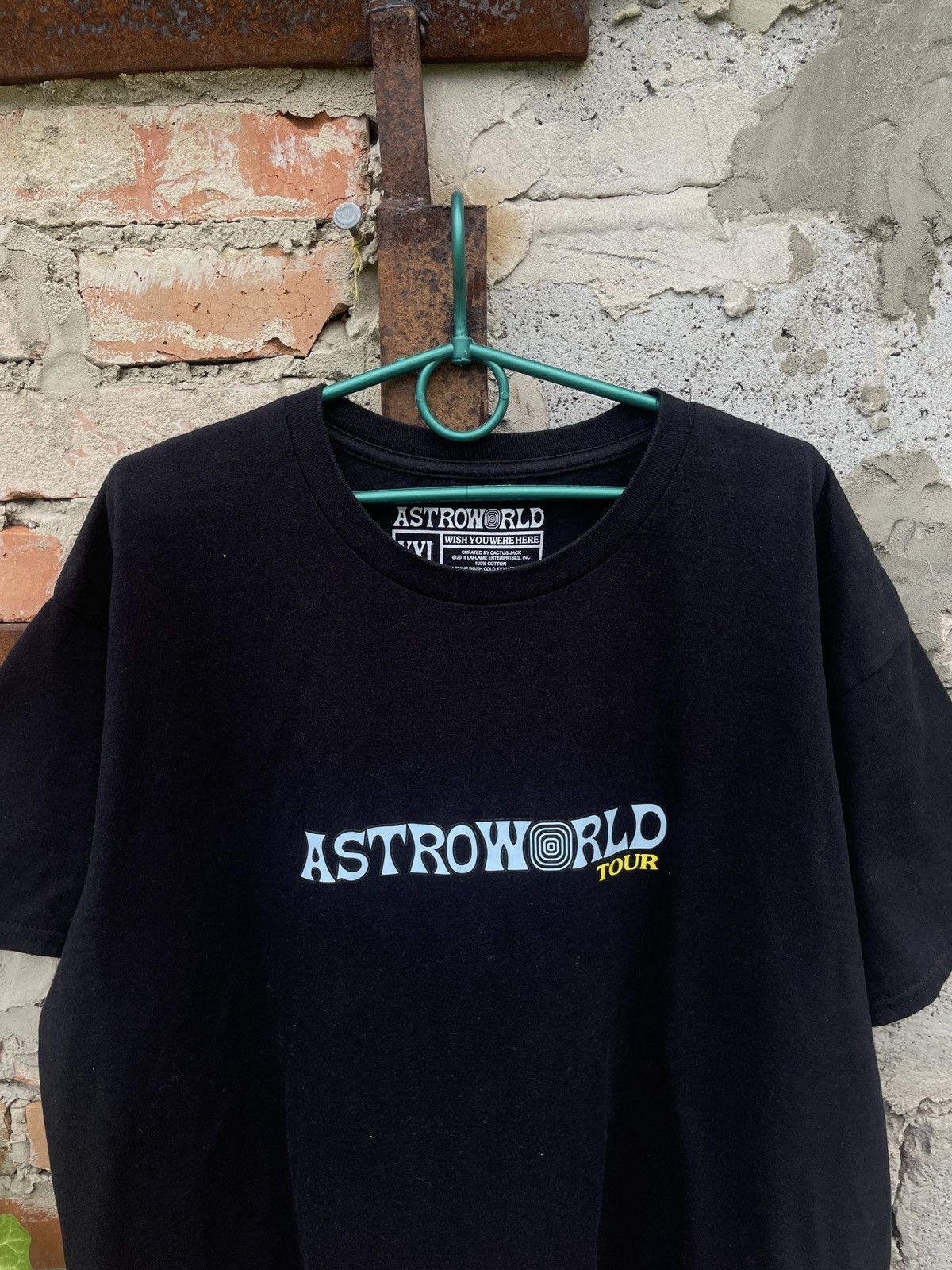 Rap Tees Astroworld wish you were here big logo rap tour tee travis Size US XXL / EU 58 / 5 - 4 Thumbnail