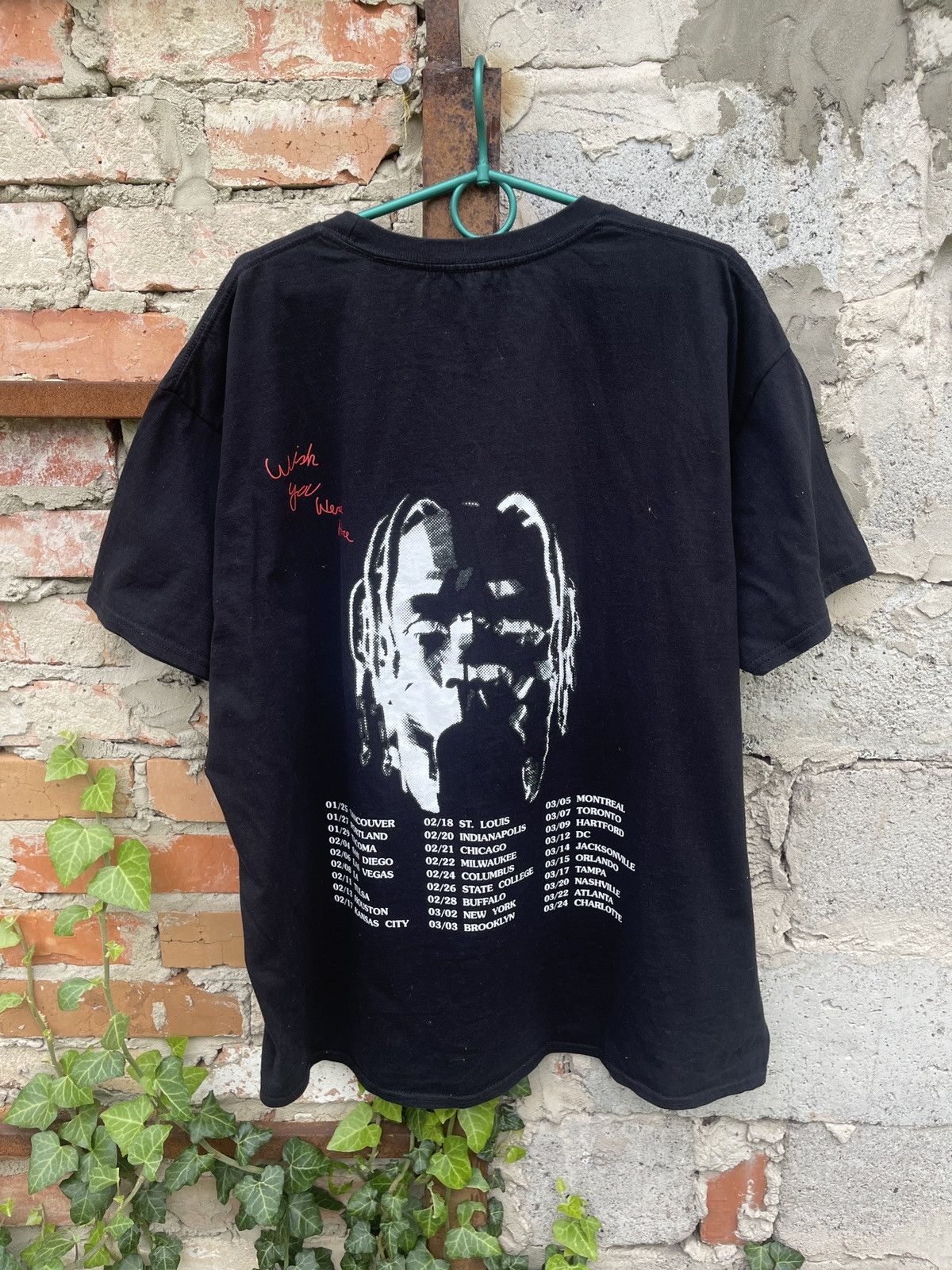 Rap Tees Astroworld wish you were here big logo rap tour tee travis Size US XXL / EU 58 / 5 - 8 Thumbnail