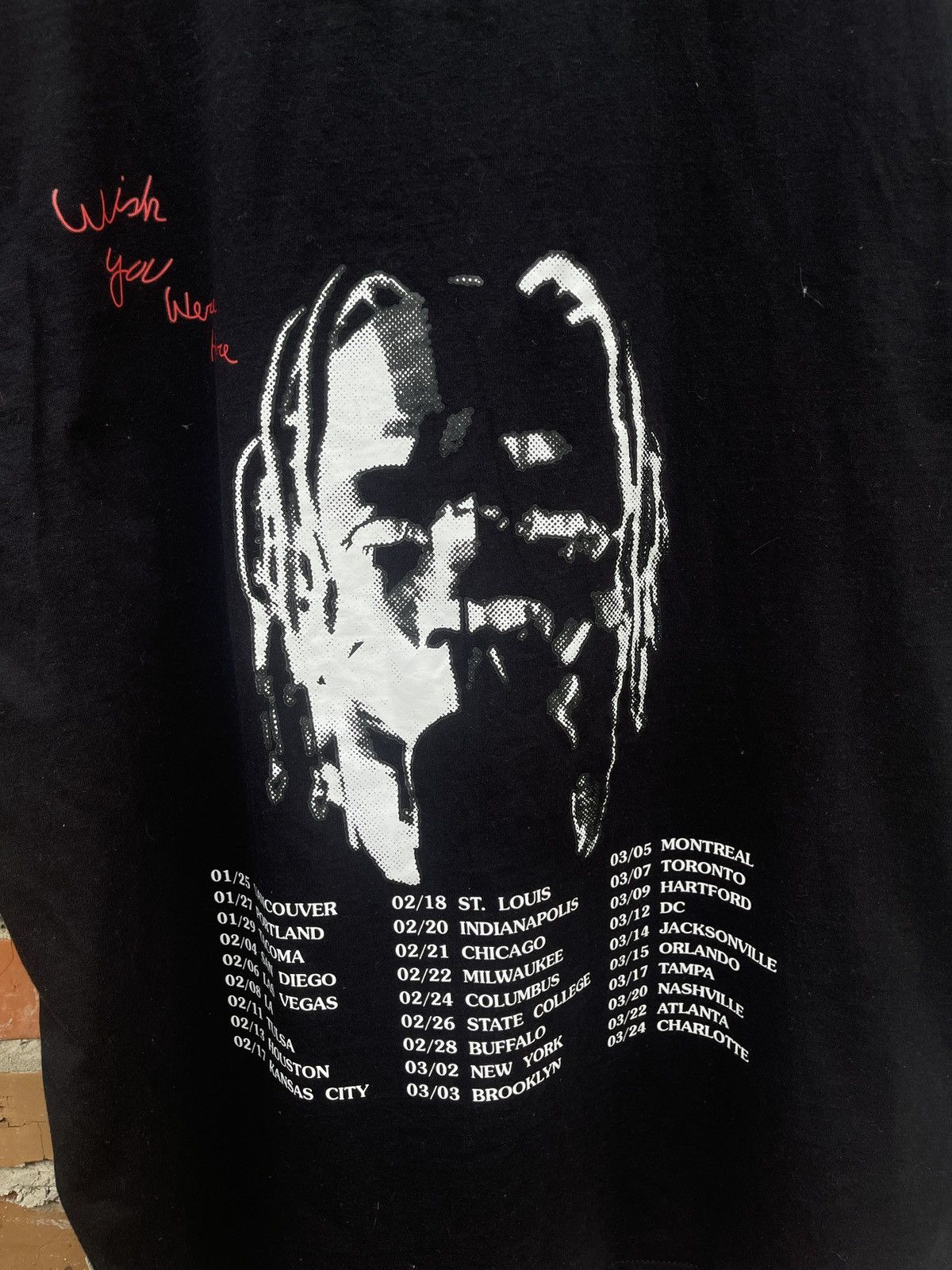 Rap Tees Astroworld wish you were here big logo rap tour tee travis Size US XXL / EU 58 / 5 - 11 Thumbnail
