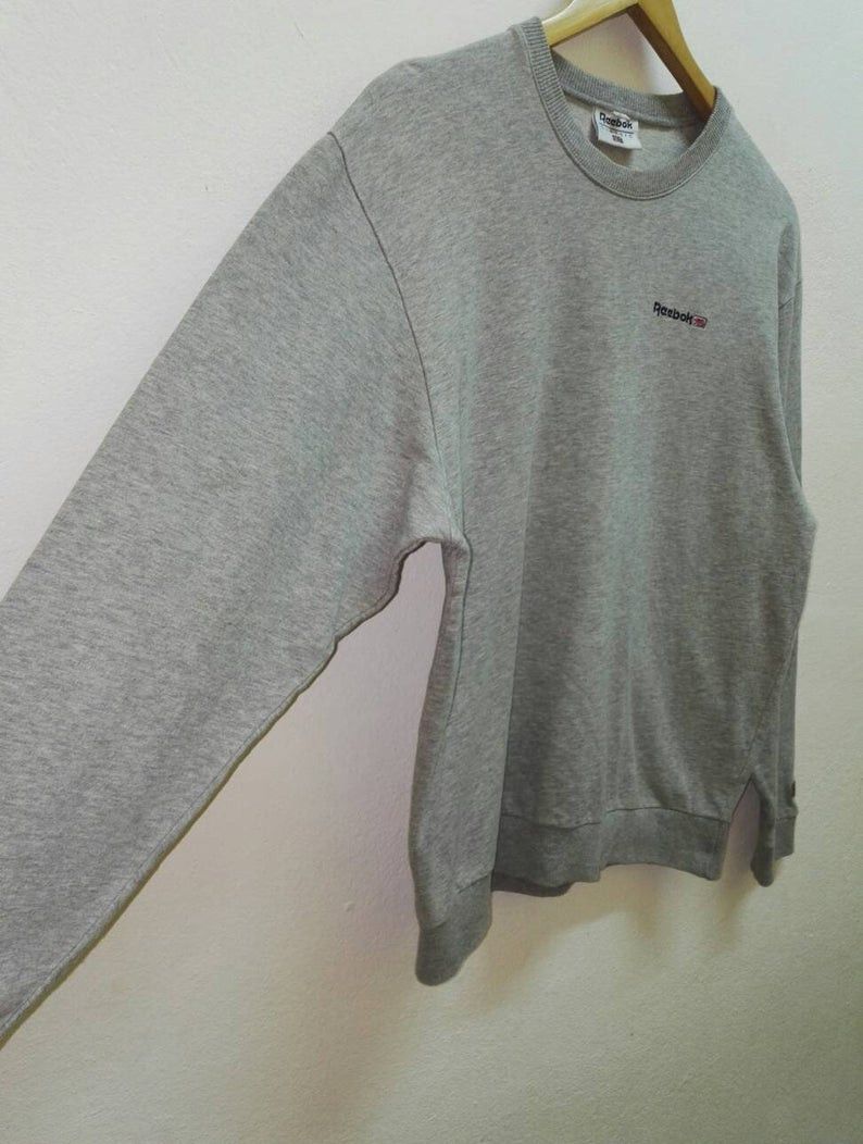 Reebok Sweatshirt REEBOK Small Logo embroidered (c2) Size US L / EU 52-54 / 3 - 3 Thumbnail