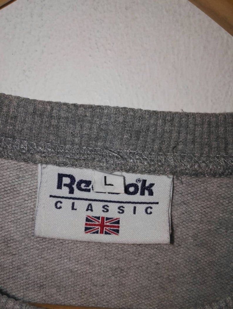 Reebok Sweatshirt REEBOK Small Logo embroidered (c2) Size US L / EU 52-54 / 3 - 6 Thumbnail