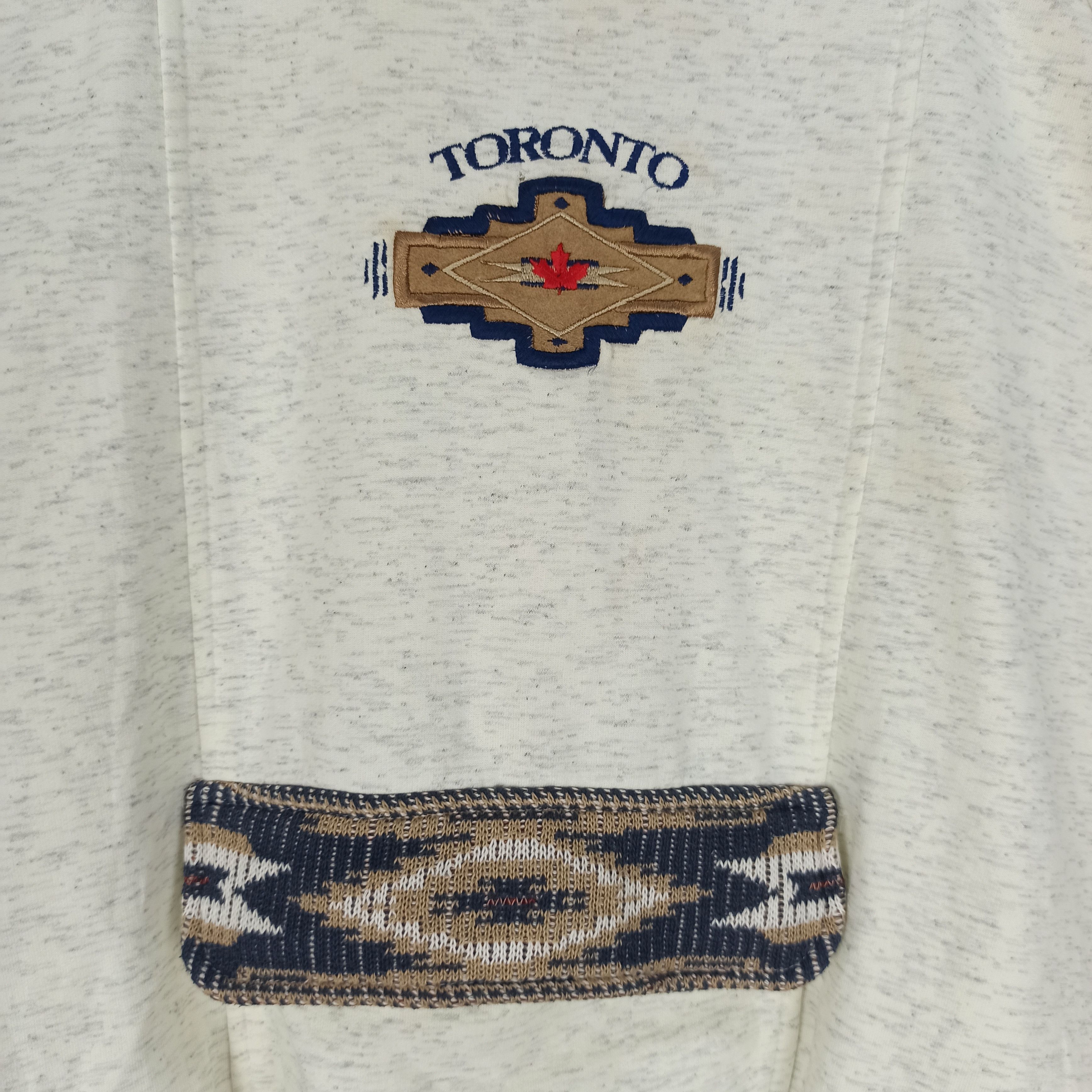 Other Vintage Toronto Canada Sweatshirt Embroidered Big Logo Size US M / EU 48-50 / 2 - 3 Thumbnail