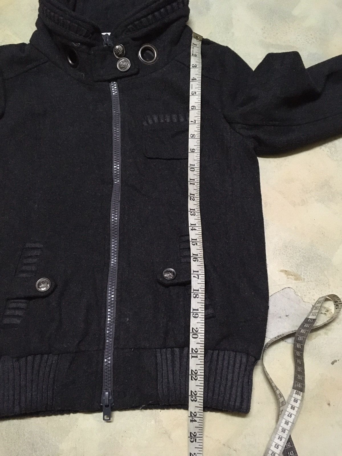 Japanese Brand Japanese Brand Zipper Jacket Avant Garde Style Size US S / EU 44-46 / 1 - 11 Thumbnail