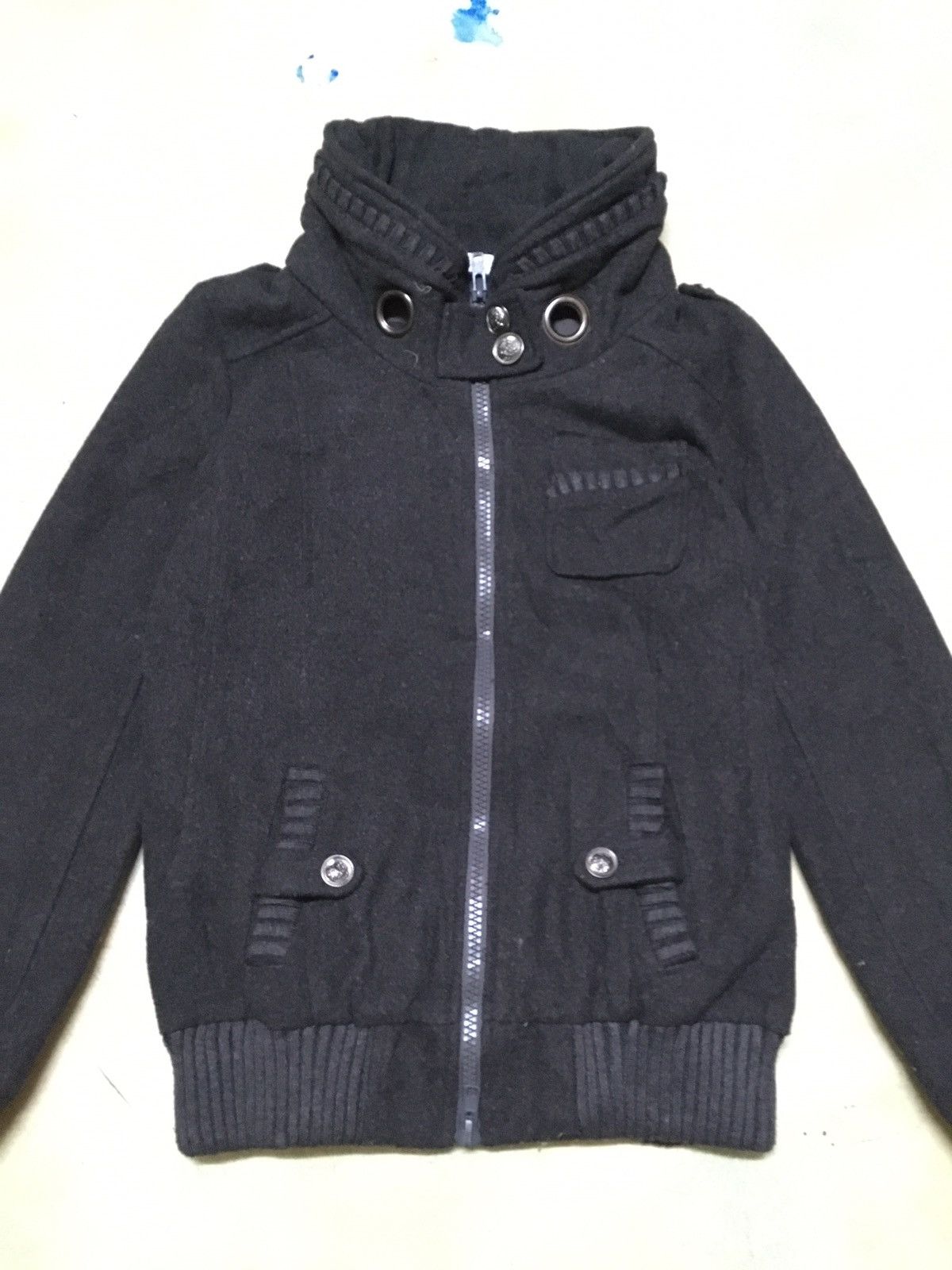Japanese Brand Japanese Brand Zipper Jacket Avant Garde Style Size US S / EU 44-46 / 1 - 3 Thumbnail