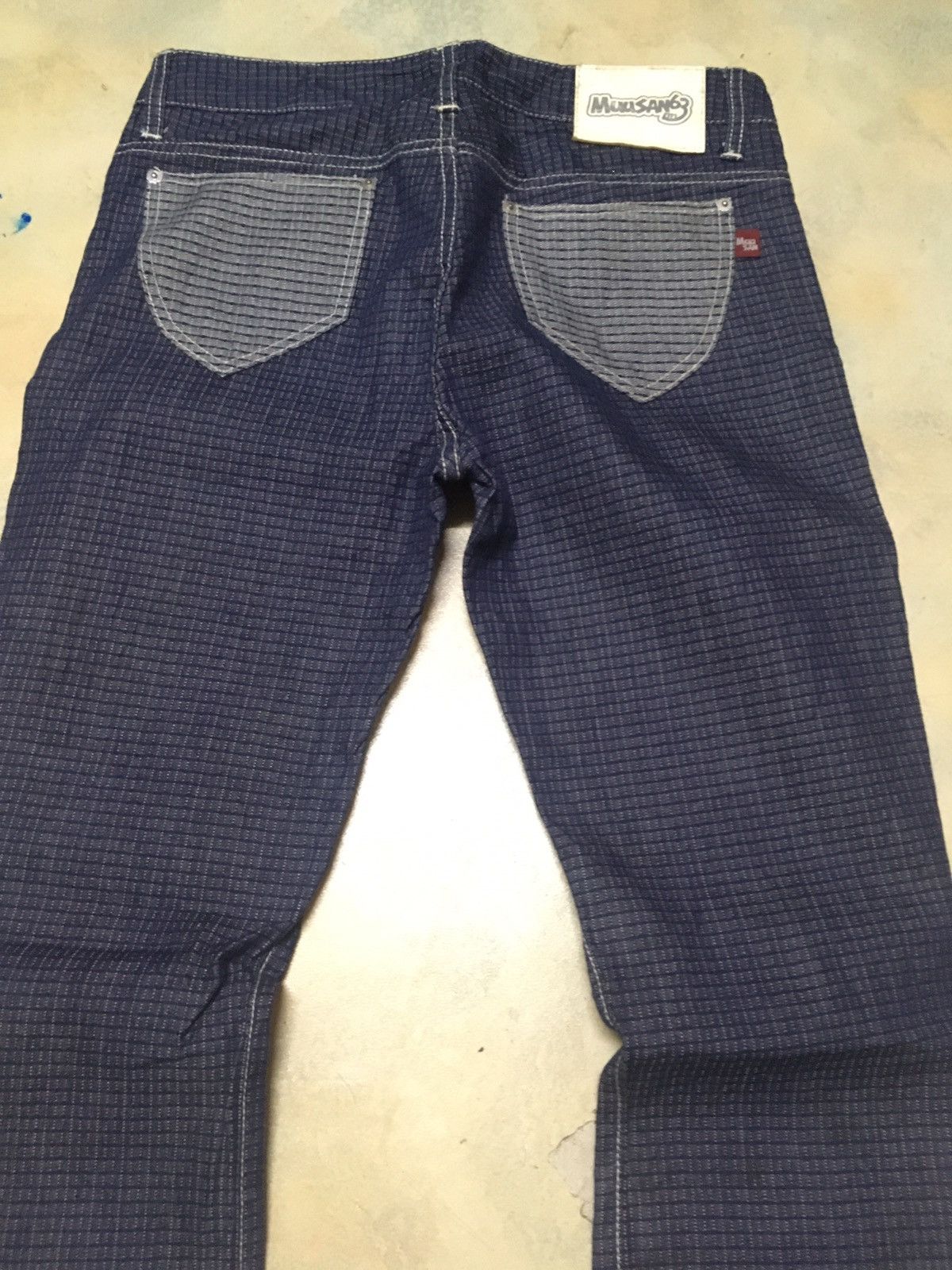 Japanese Brand Japanese Brand MuuSAN63 Rare Design Denim Jeans Size US 31 - 7 Thumbnail