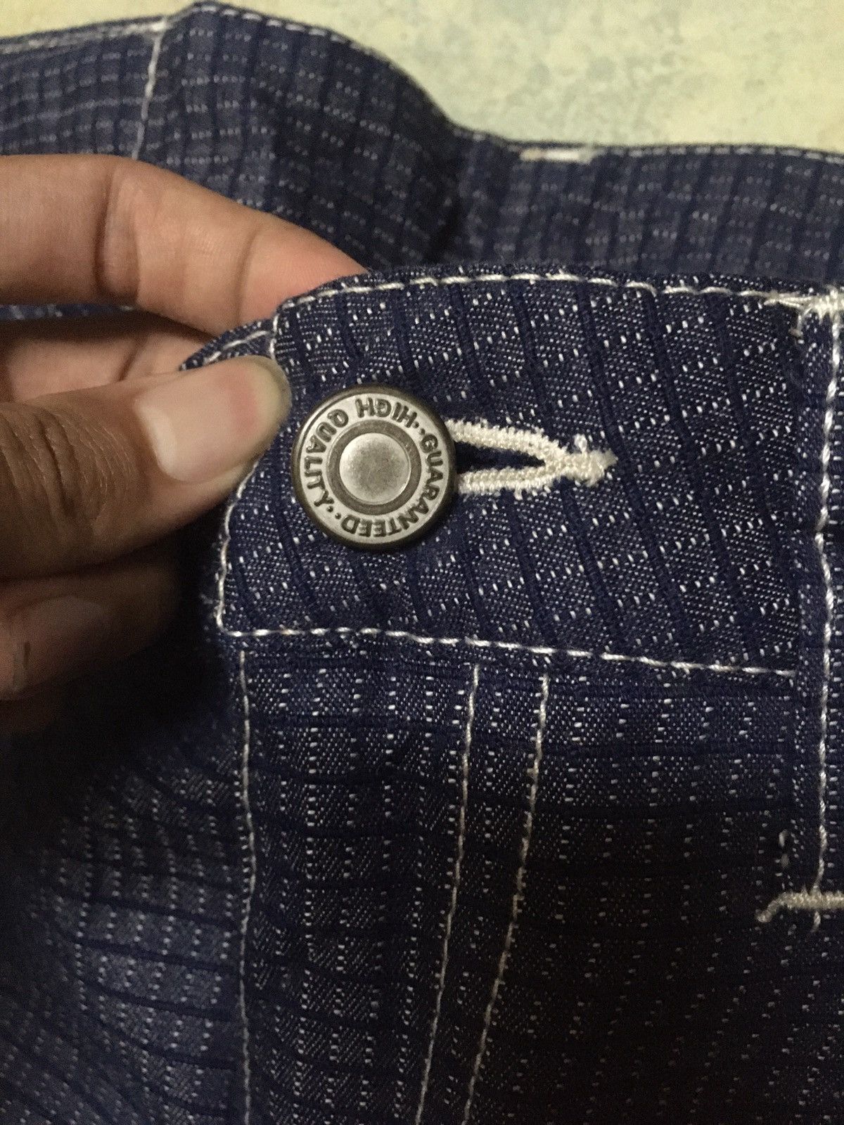 Japanese Brand Japanese Brand MuuSAN63 Rare Design Denim Jeans Size US 31 - 5 Thumbnail