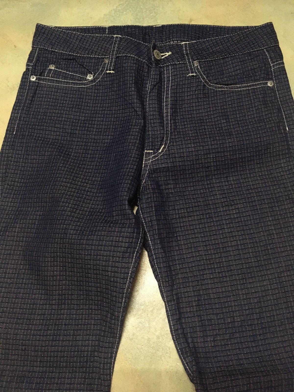 Japanese Brand Japanese Brand MuuSAN63 Rare Design Denim Jeans Size US 31 - 3 Thumbnail