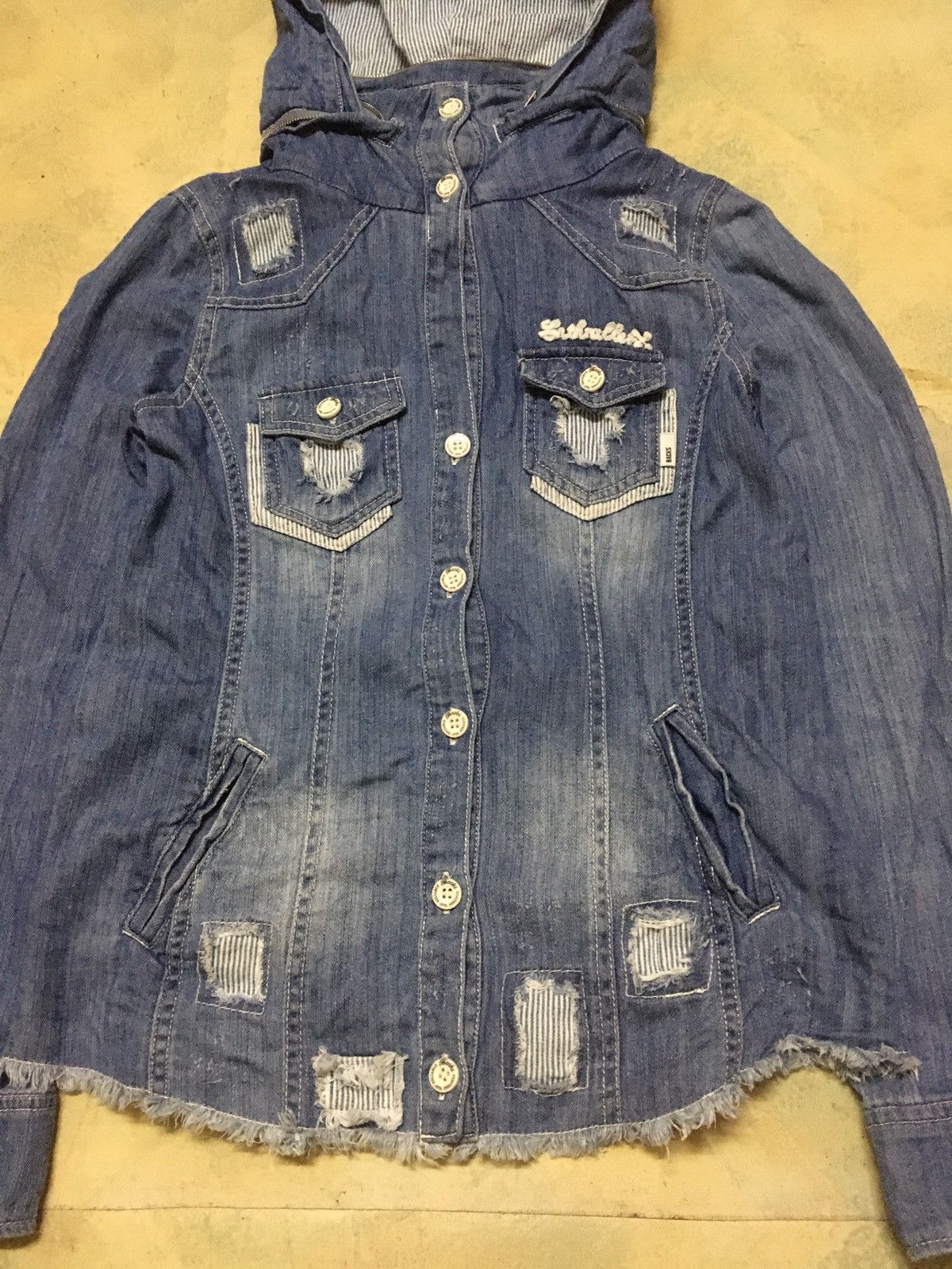Japanese Brand Hoodie Distressed Design Seditionaries Style Size US L / EU 52-54 / 3 - 4 Thumbnail
