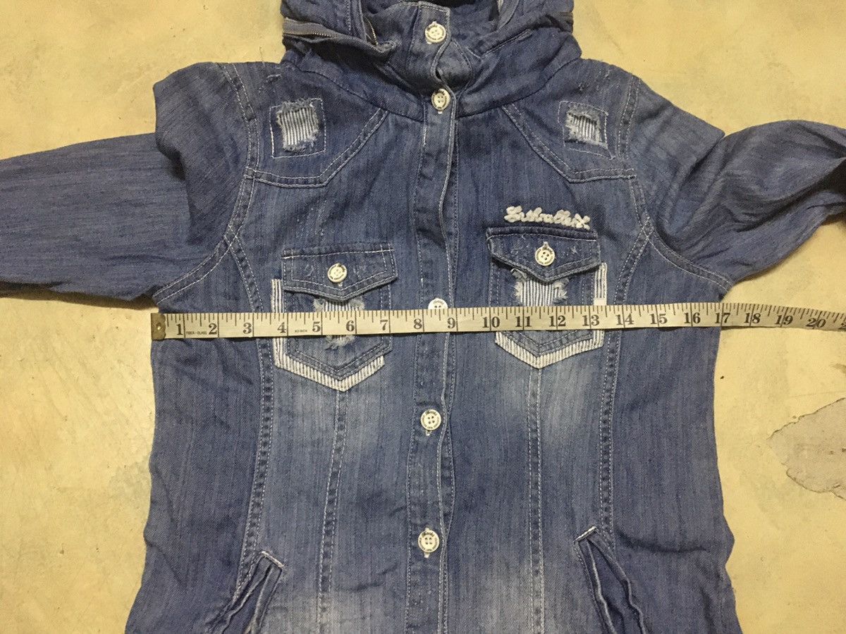 Japanese Brand Hoodie Distressed Design Seditionaries Style Size US L / EU 52-54 / 3 - 13 Thumbnail