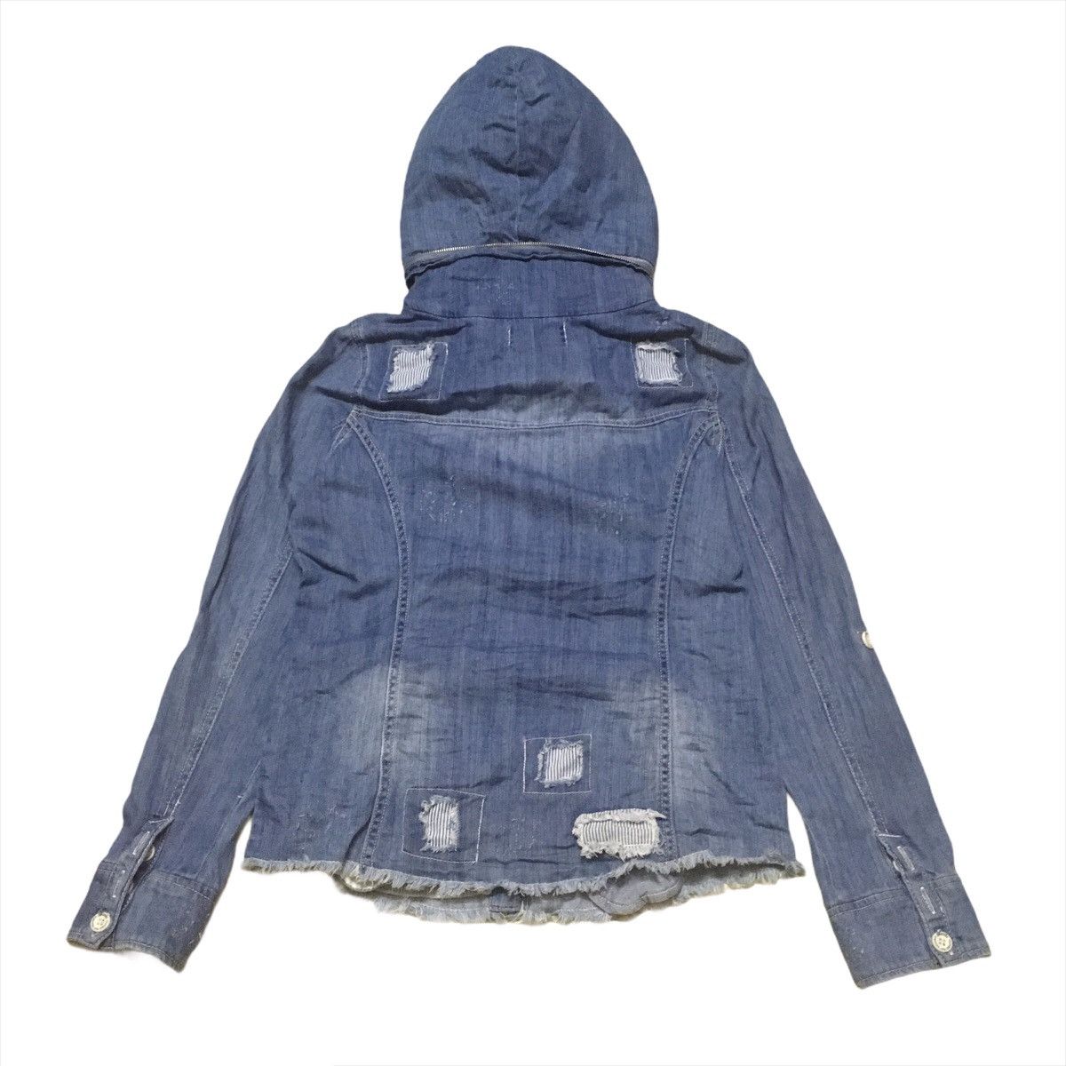 Japanese Brand Hoodie Distressed Design Seditionaries Style Size US L / EU 52-54 / 3 - 2 Thumbnail