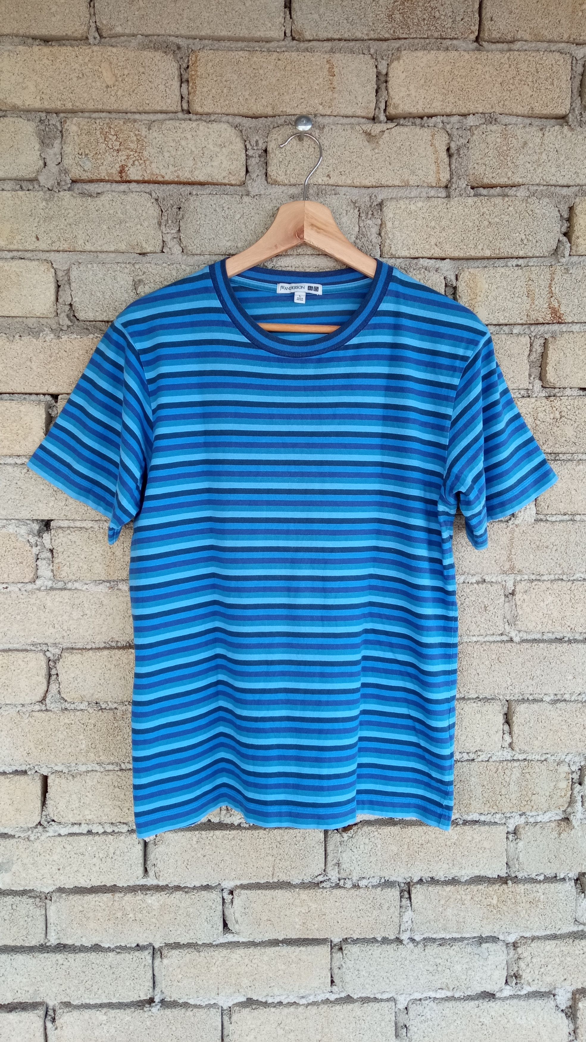 JW Anderson × Japanese Brand × Uniqlo 🔥🔥UT x J.W Anderson Border Striped T-Shirt Size US M / EU 48-50 / 2 - 1 Thumbnail