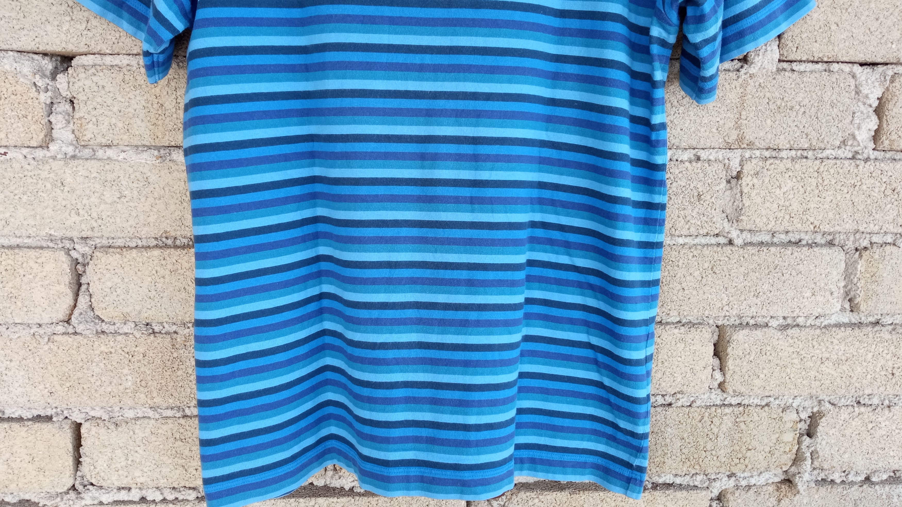 JW Anderson × Japanese Brand × Uniqlo 🔥🔥UT x J.W Anderson Border Striped T-Shirt Size US M / EU 48-50 / 2 - 8 Thumbnail