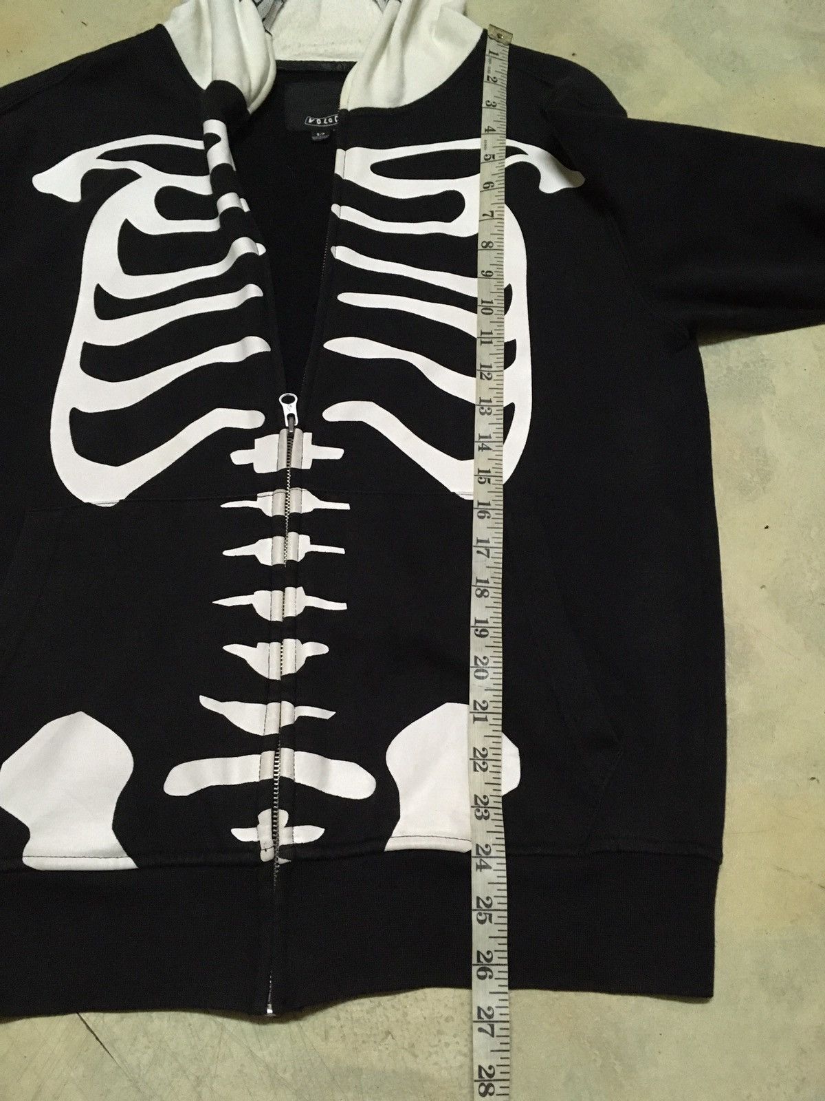 Volcom Skeleton Hoodie Full Print Full Zipper Size US S / EU 44-46 / 1 - 8 Thumbnail