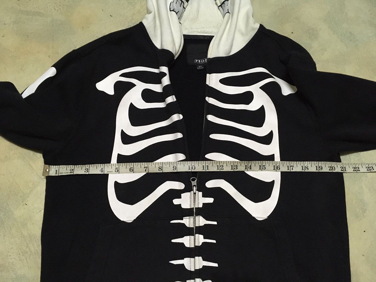 Volcom Skeleton Hoodie Full Print Full Zipper Size US S / EU 44-46 / 1 - 6 Thumbnail