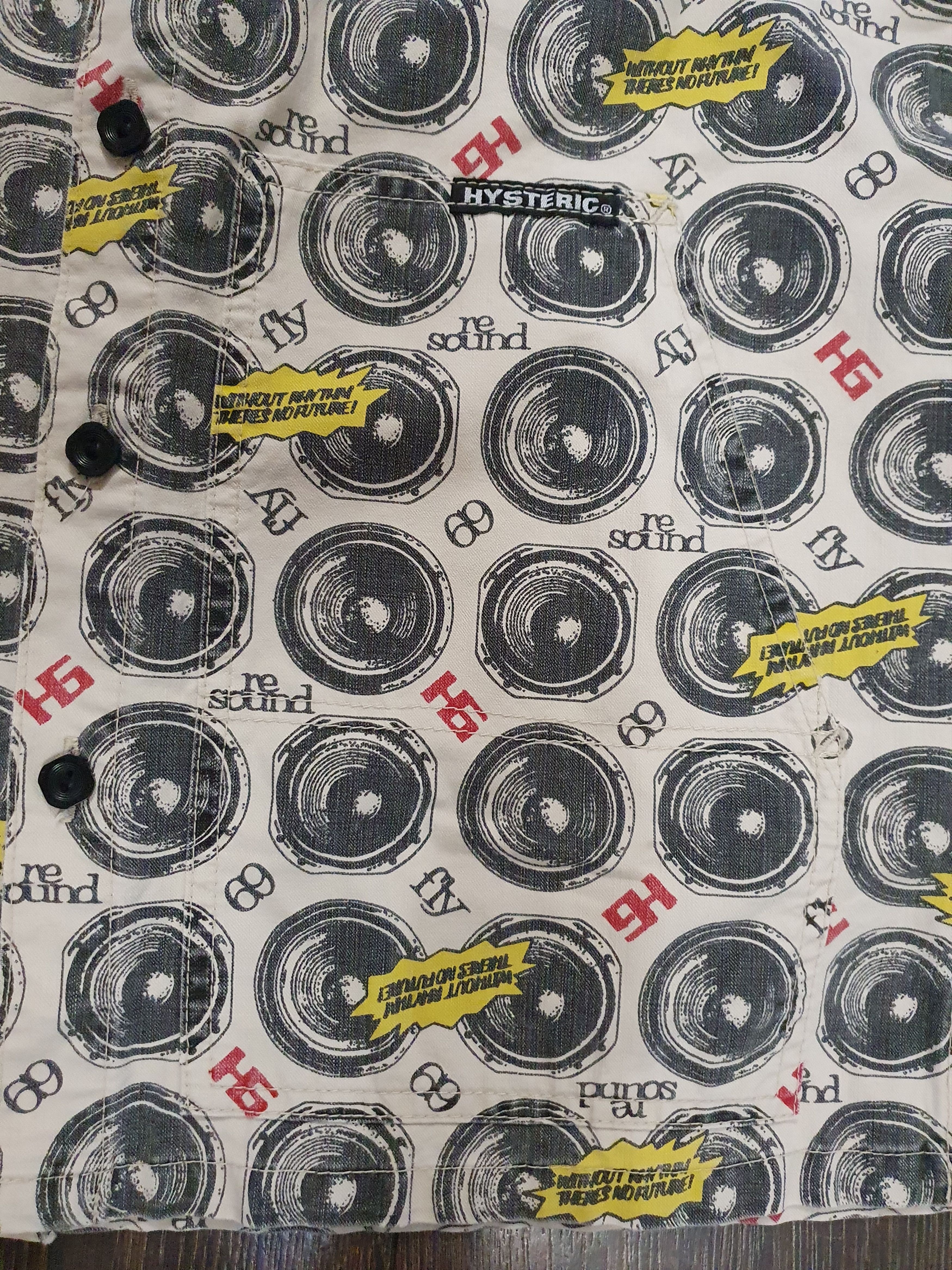Hysteric Glamour × Japanese Brand × Vintage Vintage Hysteric Glamour "No Future" Denim Y2k Shirt/Jacket Size US M / EU 48-50 / 2 - 11 Thumbnail