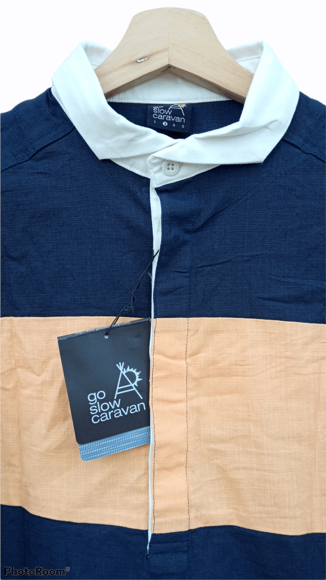 Japanese Brand × Vintage × go slow caravan 🔥🔥Vtg Style GSC Go Slow Caravan Pullover Shirt Size US L / EU 52-54 / 3 - 13 Thumbnail