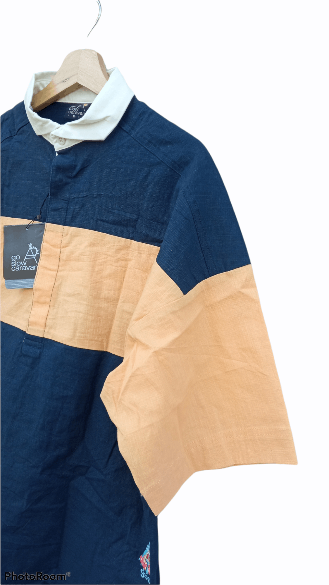 Japanese Brand × Vintage × go slow caravan 🔥🔥Vtg Style GSC Go Slow Caravan Pullover Shirt Size US L / EU 52-54 / 3 - 6 Thumbnail