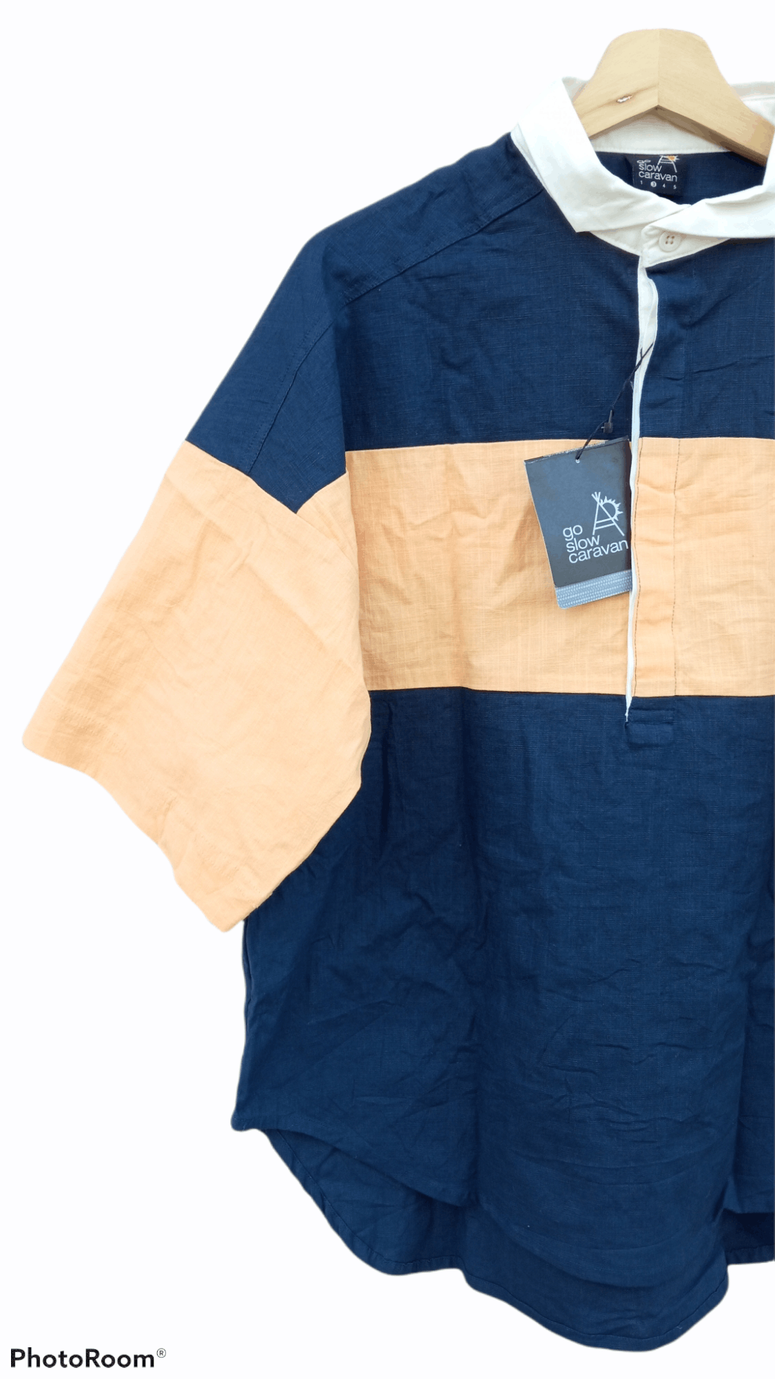 Japanese Brand × Vintage × go slow caravan 🔥🔥Vtg Style GSC Go Slow Caravan Pullover Shirt Size US L / EU 52-54 / 3 - 5 Thumbnail