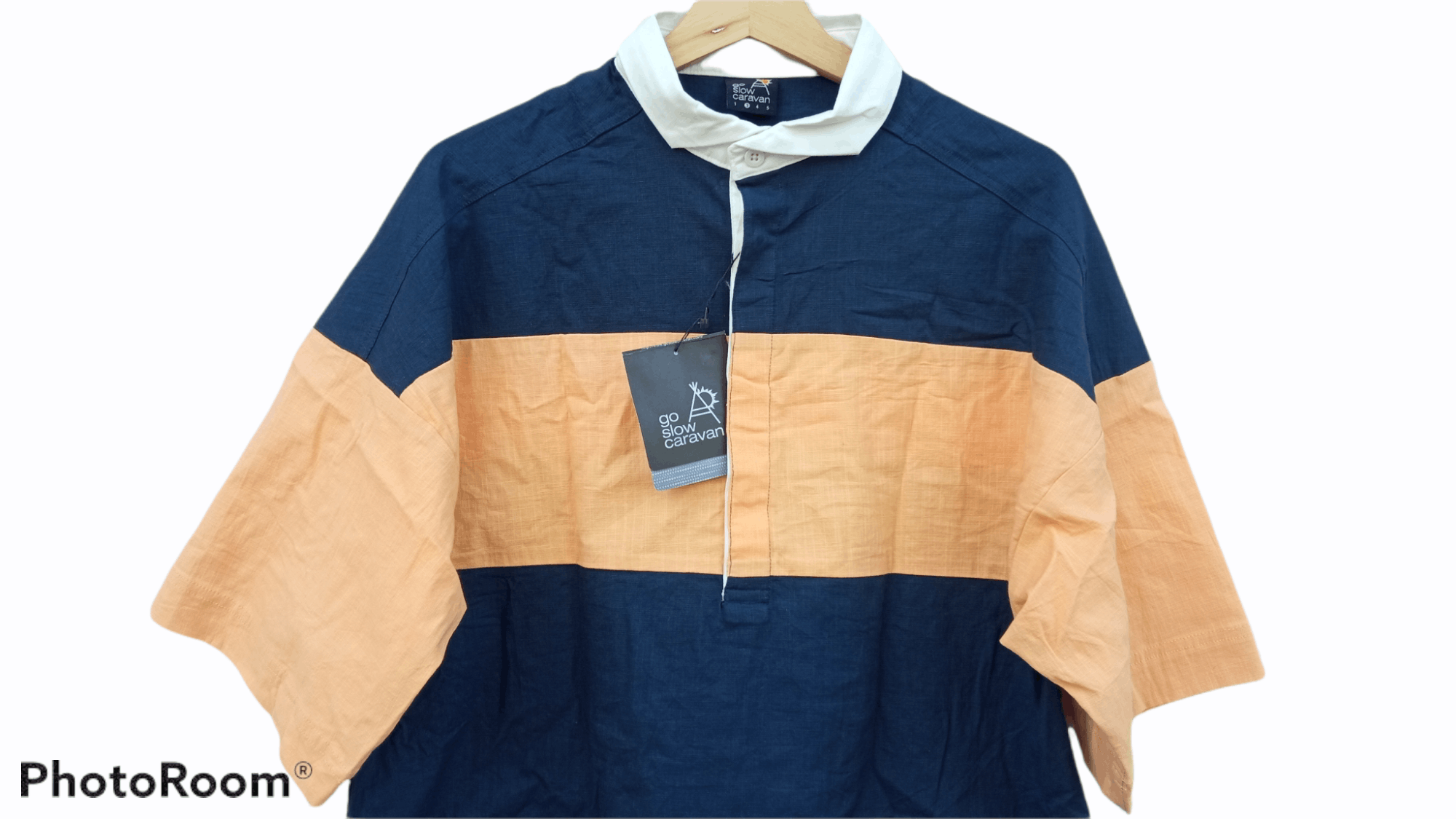 Japanese Brand × Vintage × go slow caravan 🔥🔥Vtg Style GSC Go Slow Caravan Pullover Shirt Size US L / EU 52-54 / 3 - 10 Thumbnail