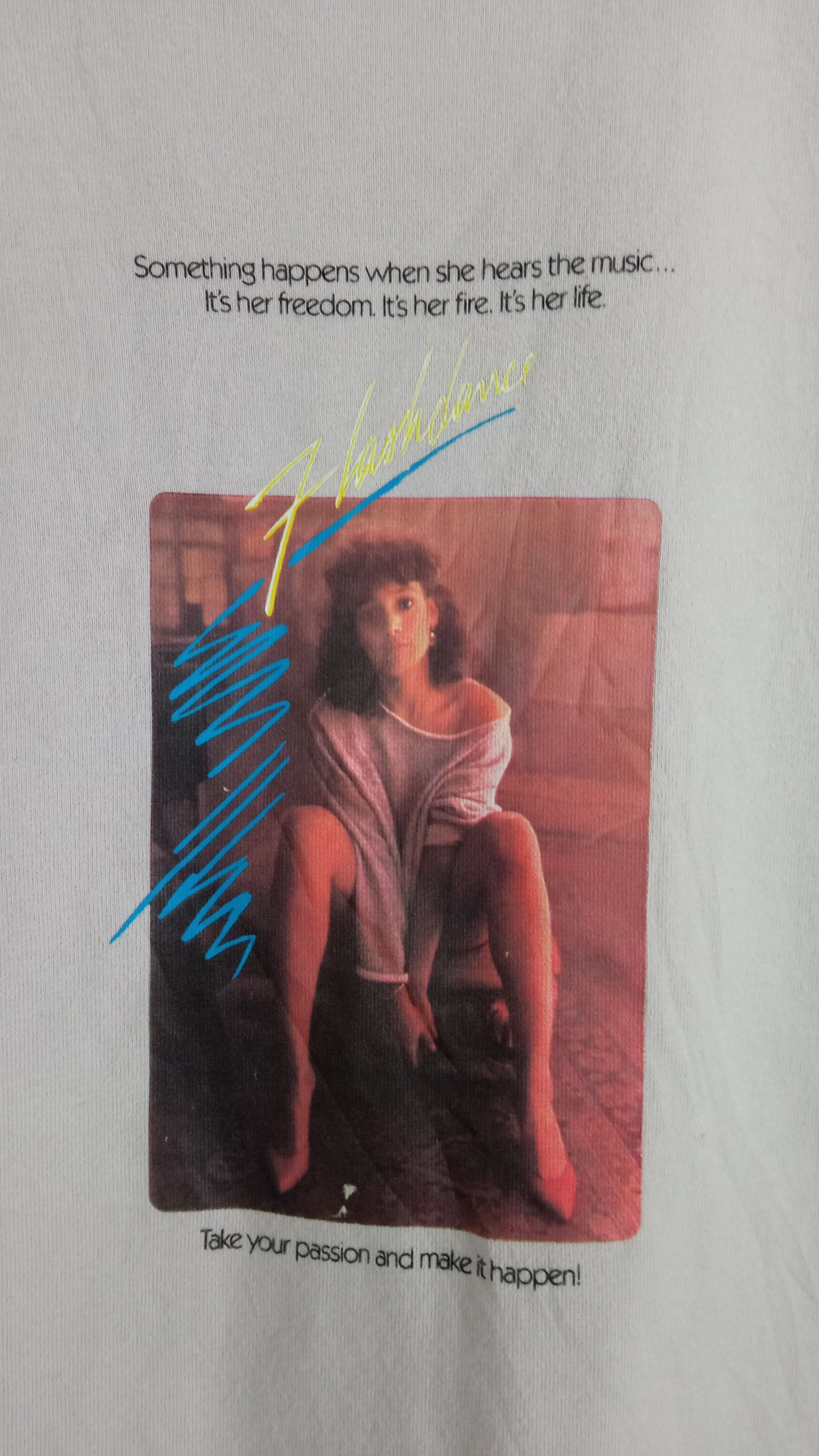 Japanese Brand × Vintage 🔥🔥UT x Flash Dance Vintage Movie T-Shirt Size US M / EU 48-50 / 2 - 15 Thumbnail