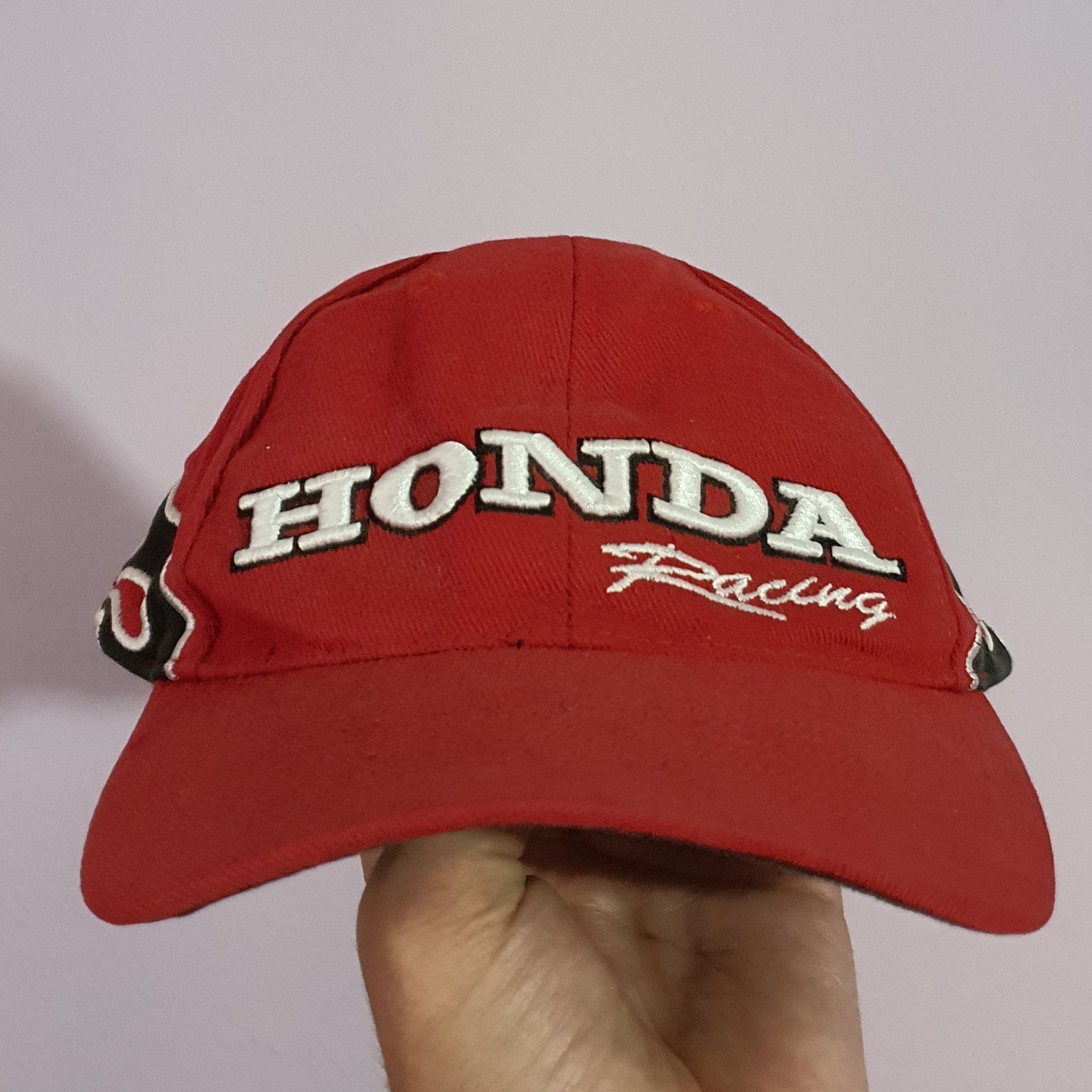 Honda × Vintage Honda Racing Vintage Flames Hat Size ONE SIZE - 1 Thumbnail