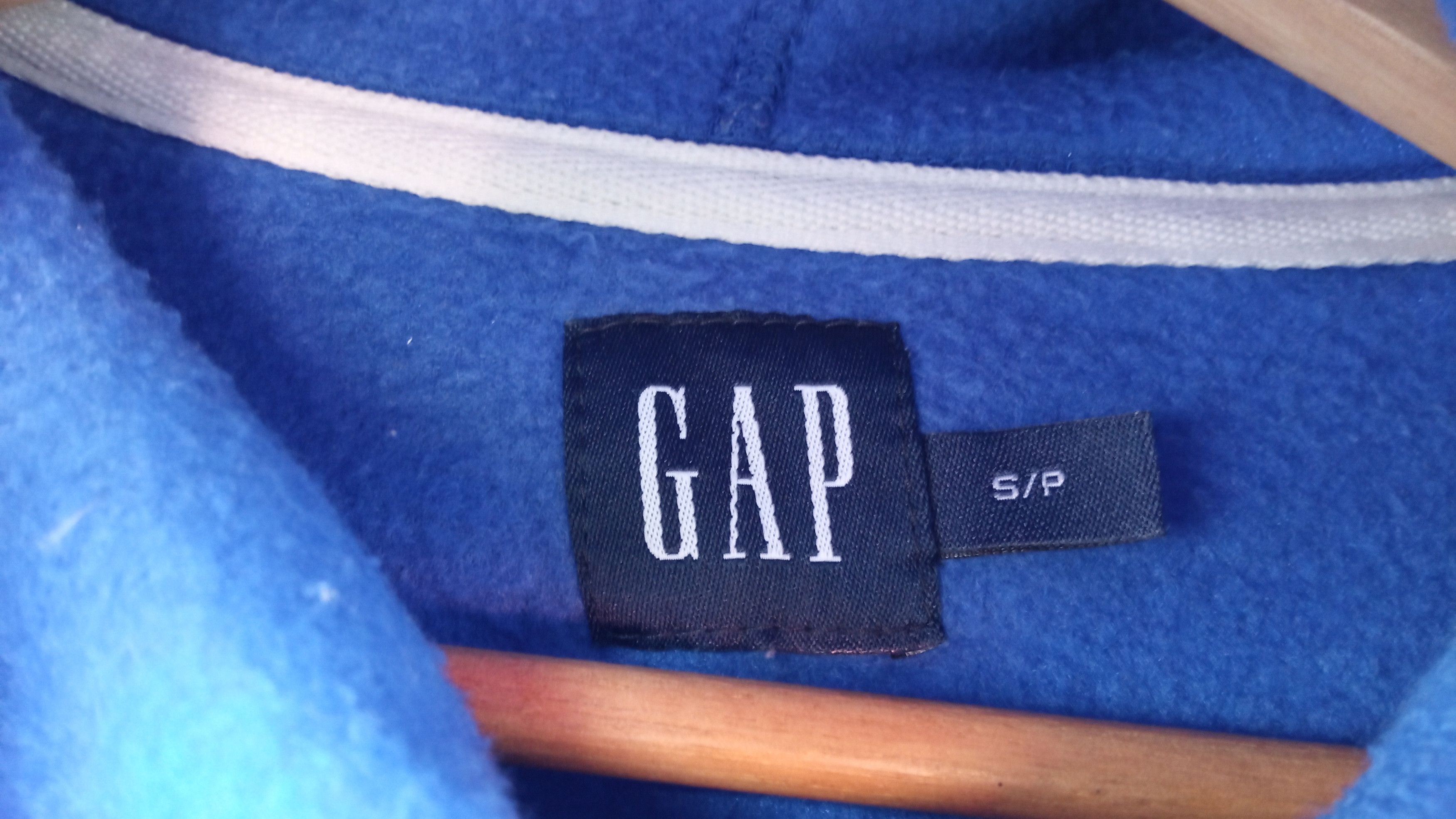 Gap × Vintage 🔥🔥Gap Spellout Big Logo Fleece Hoodie Jacket Size US M / EU 48-50 / 2 - 21 Thumbnail