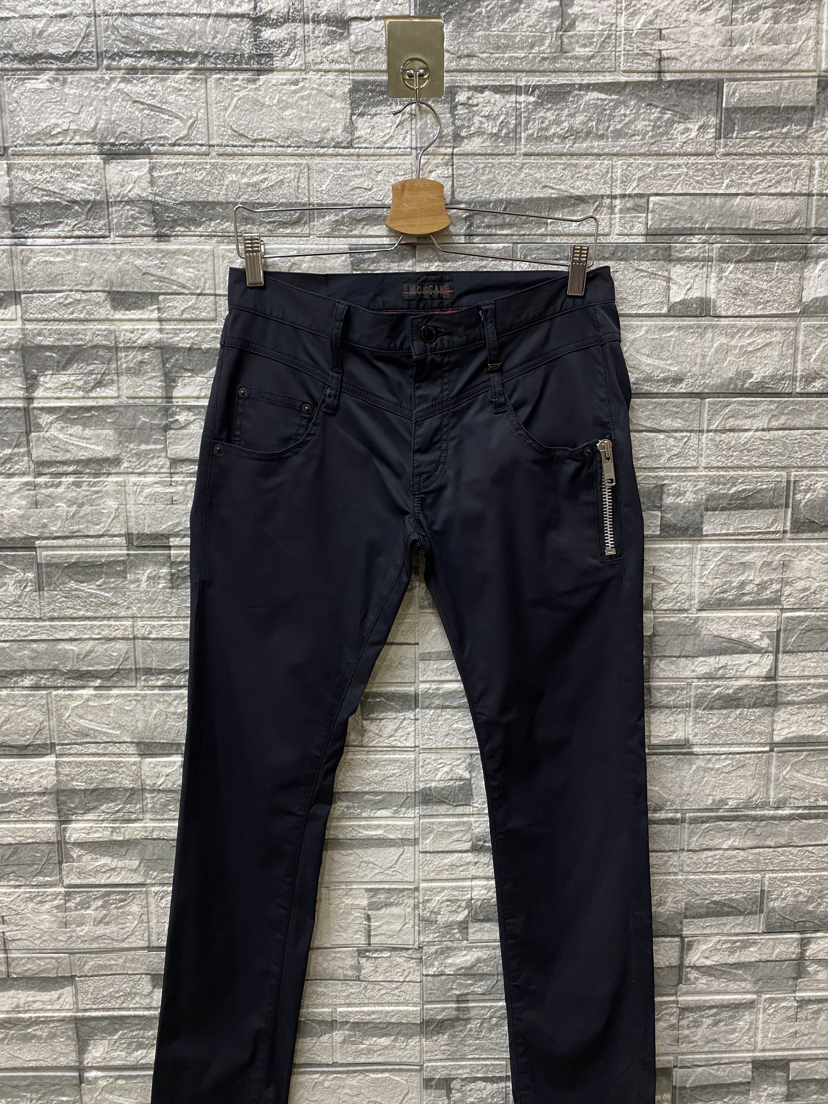 Issey Miyake × Morgan Homme Morgan Homme SUPERBLACK Issey Miyake bondage zipper lowrise Size US 28 / EU 44 - 3 Thumbnail