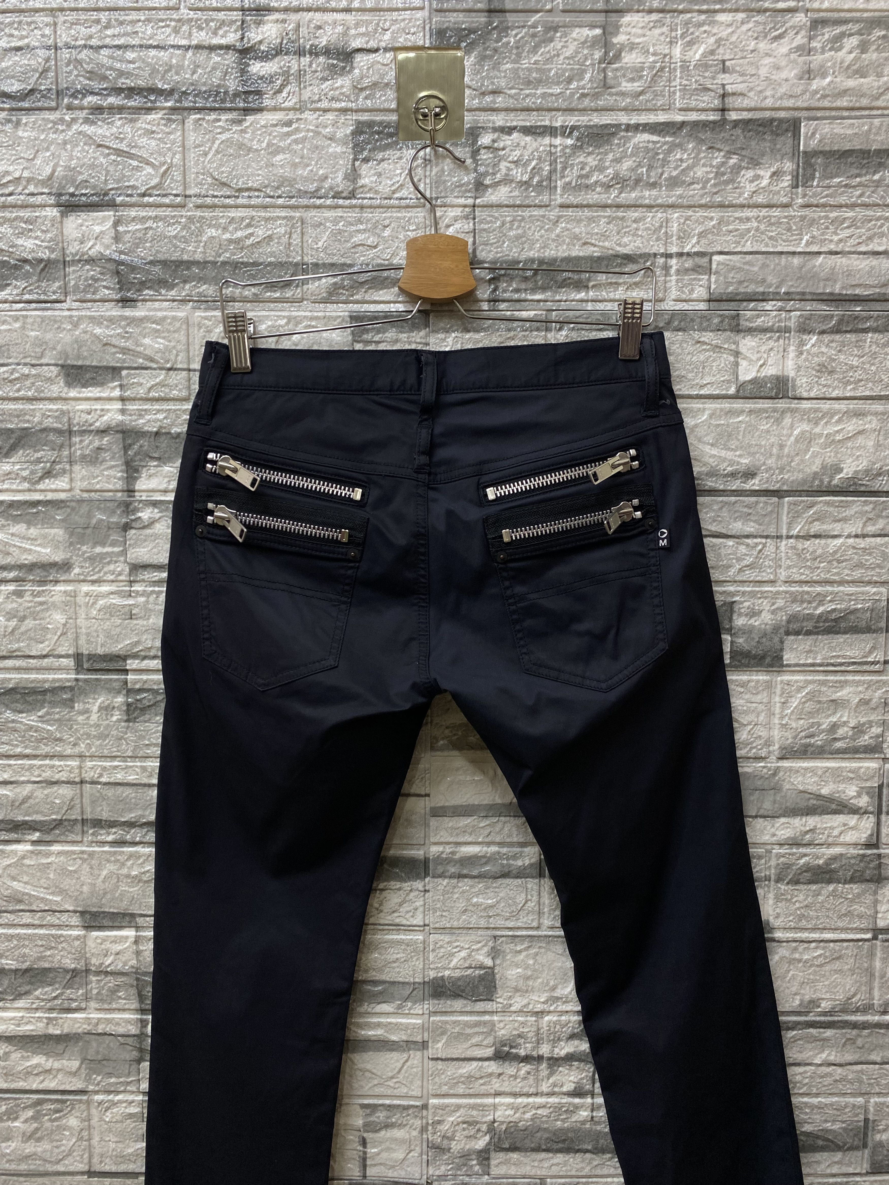 Issey Miyake × Morgan Homme Morgan Homme SUPERBLACK Issey Miyake bondage zipper lowrise Size US 28 / EU 44 - 6 Thumbnail