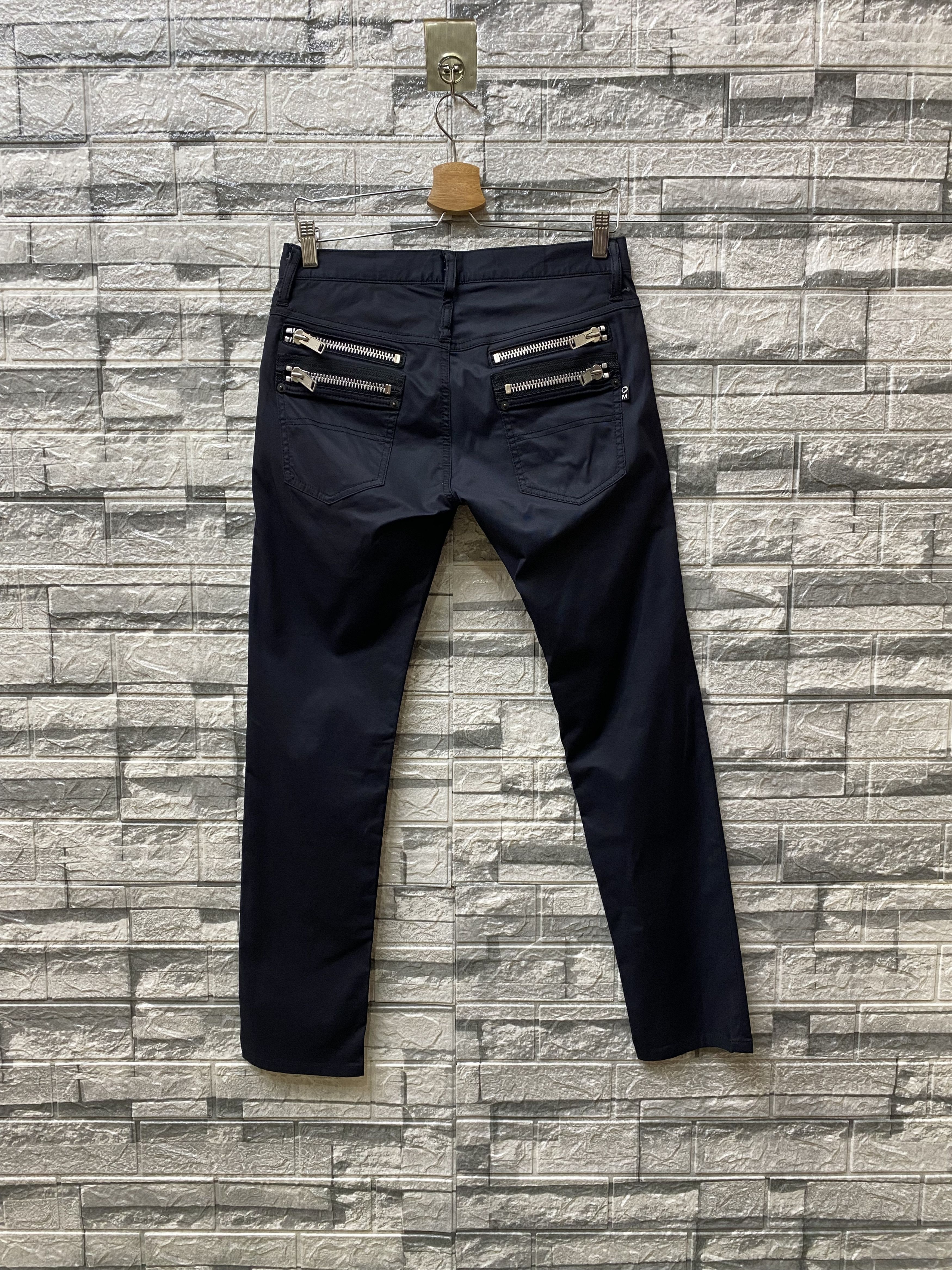 Issey Miyake × Morgan Homme Morgan Homme SUPERBLACK Issey Miyake bondage zipper lowrise Size US 28 / EU 44 - 5 Thumbnail