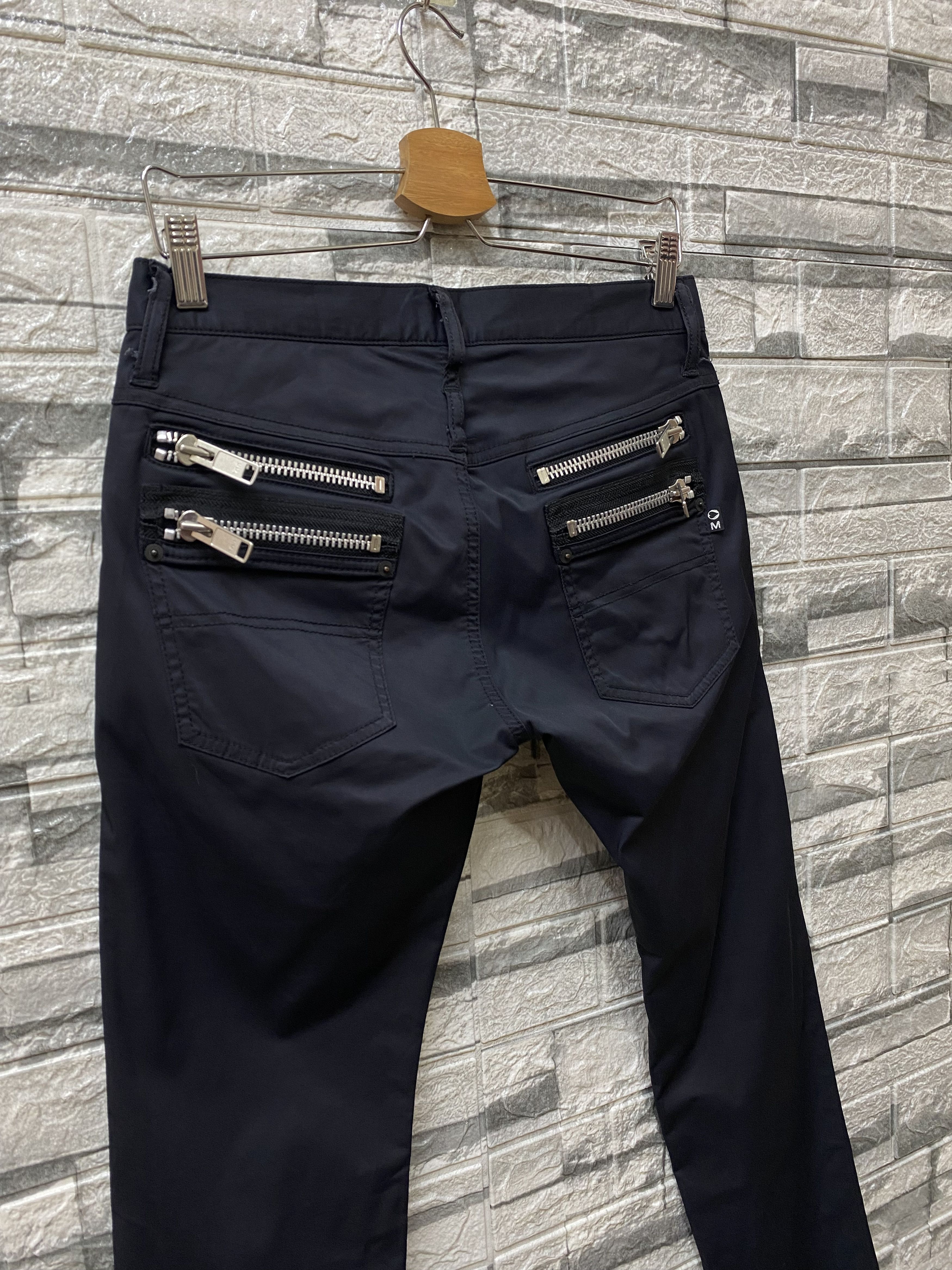 Issey Miyake × Morgan Homme Morgan Homme SUPERBLACK Issey Miyake bondage zipper lowrise Size US 28 / EU 44 - 7 Thumbnail