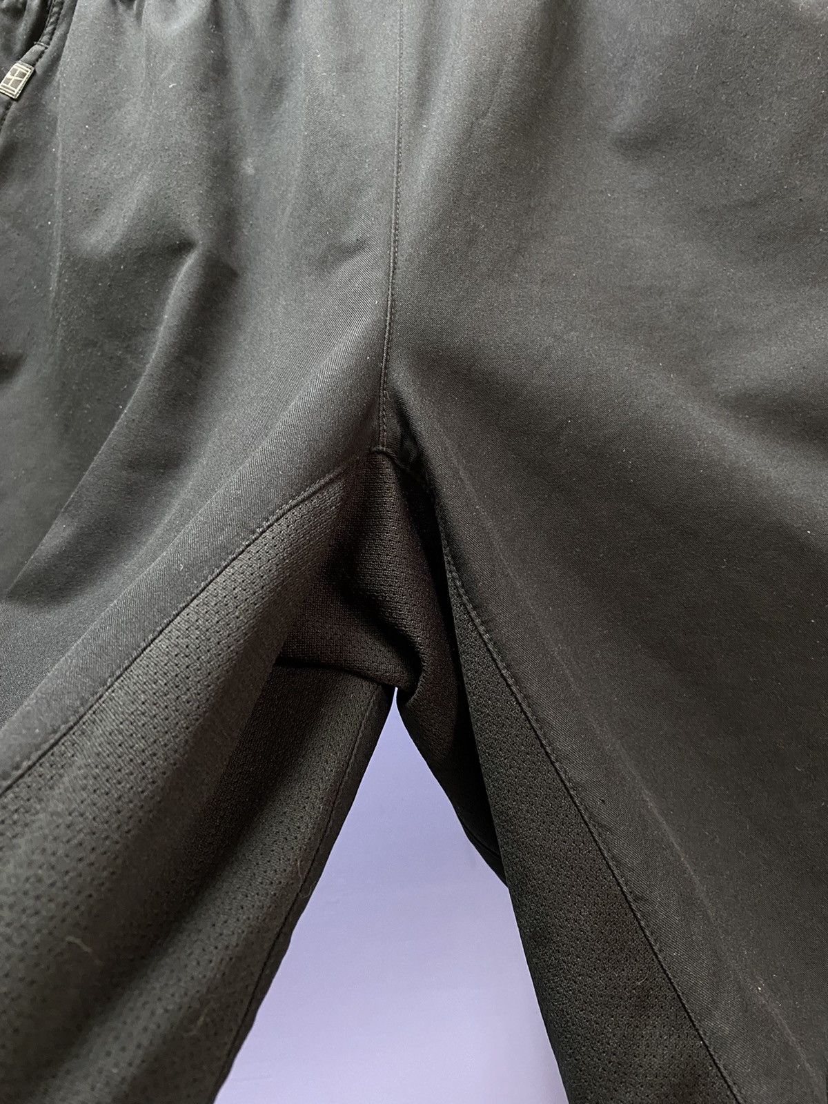 Nike × Vintage Nike Challenge Court Black Shorts Size US 34 / EU 50 - 6 Thumbnail
