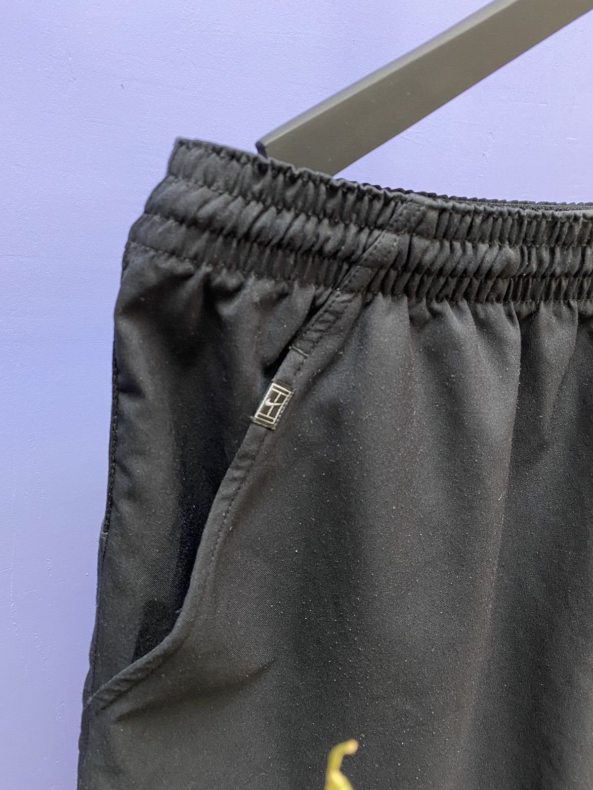 Nike × Vintage Nike Challenge Court Black Shorts Size US 34 / EU 50 - 8 Thumbnail
