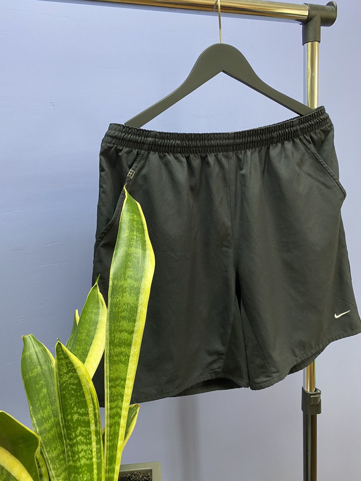 Nike × Vintage Nike Challenge Court Black Shorts Size US 34 / EU 50 - 3 Thumbnail