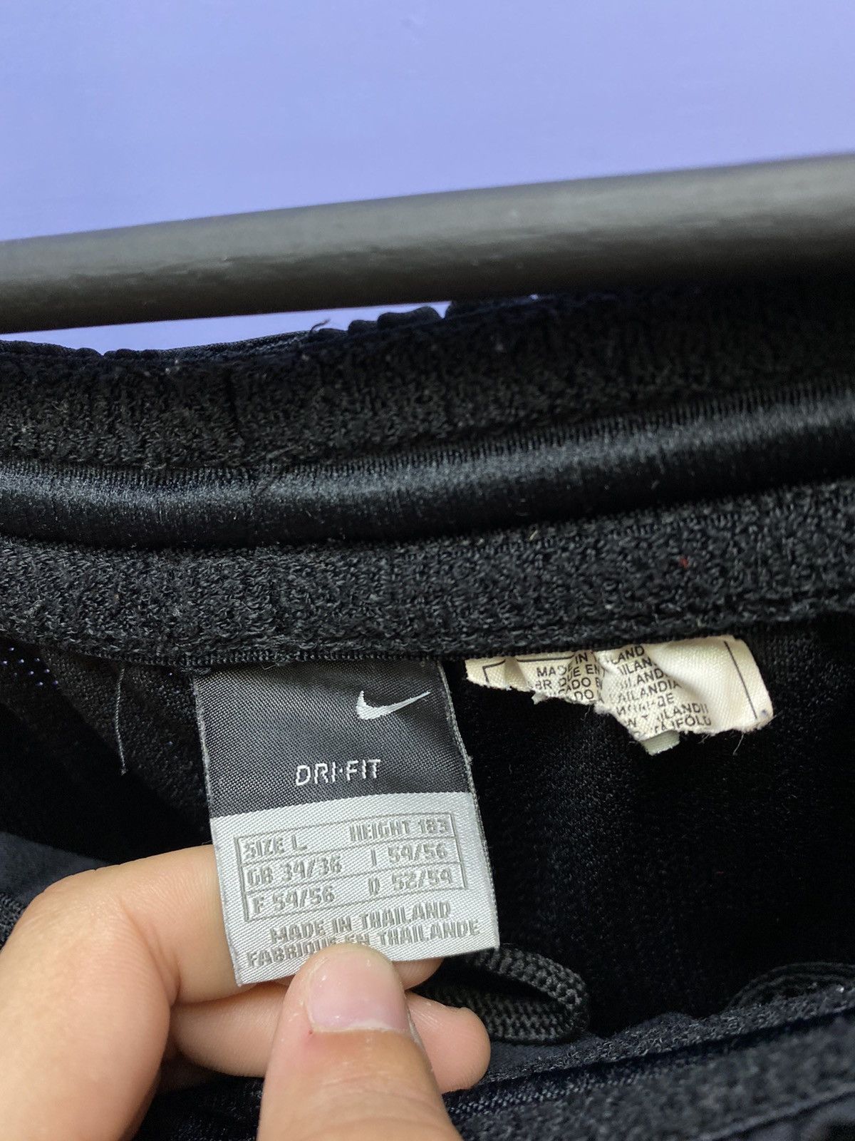 Nike × Vintage Nike Challenge Court Black Shorts Size US 34 / EU 50 - 10 Thumbnail
