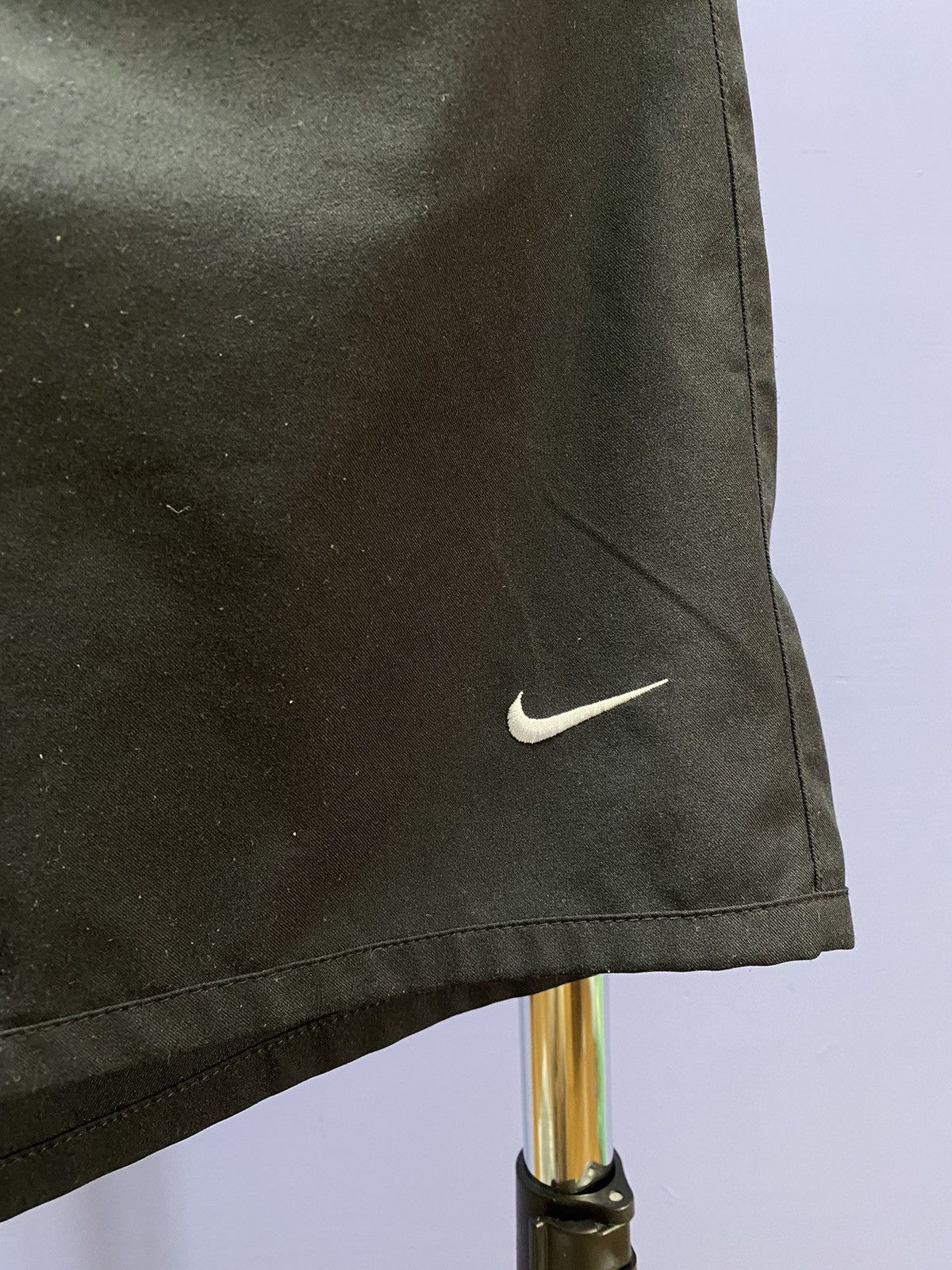 Nike × Vintage Nike Challenge Court Black Shorts Size US 34 / EU 50 - 7 Thumbnail