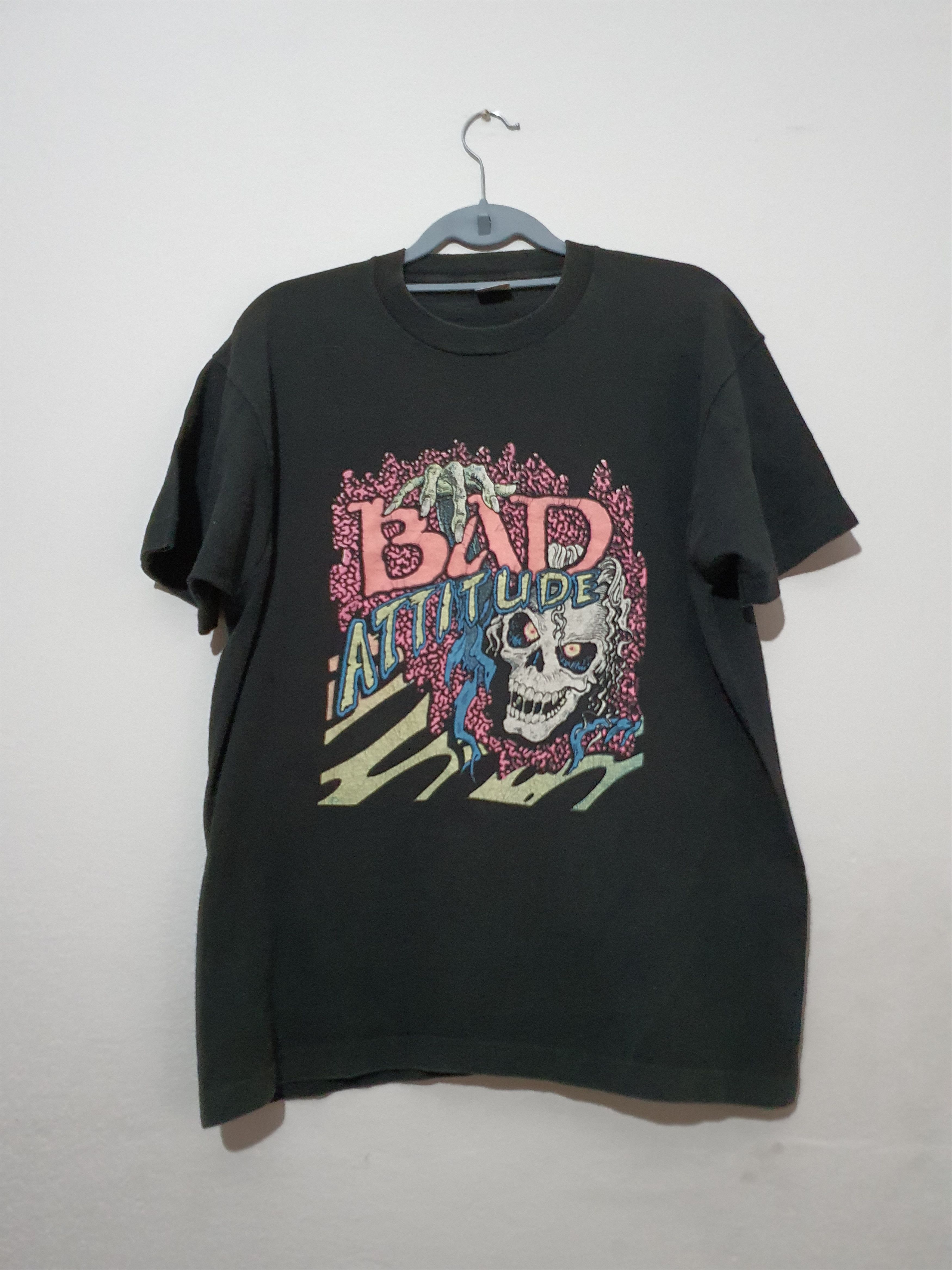 Fruit Of The Loom × Vintage Cinderella Bad Attitude 93' T-Shirt Size US L / EU 52-54 / 3 - 1 Thumbnail