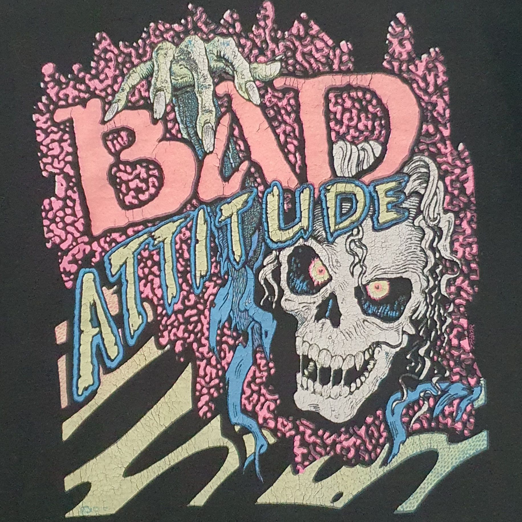 Fruit Of The Loom × Vintage Cinderella Bad Attitude 93' T-Shirt Size US L / EU 52-54 / 3 - 2 Thumbnail