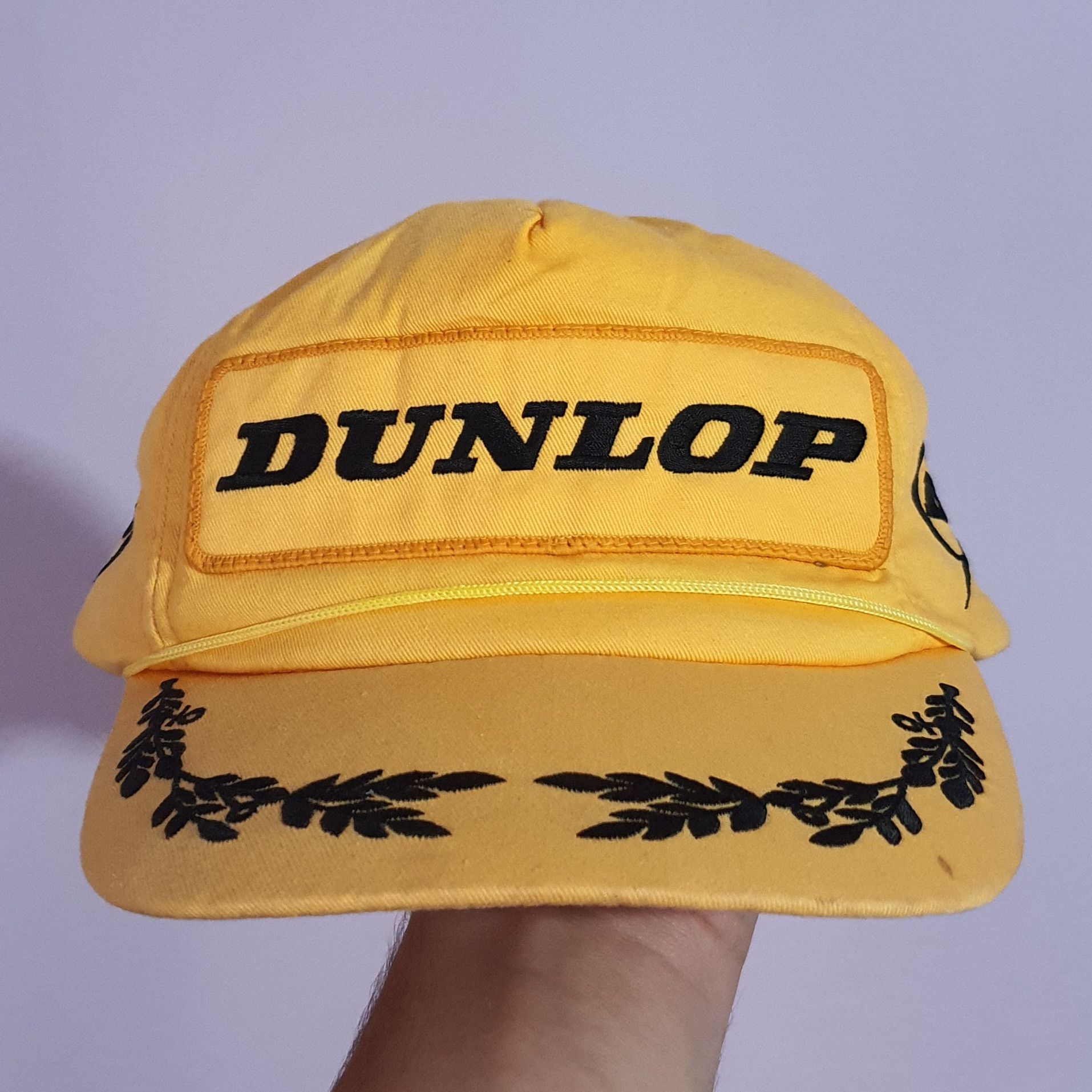 Dunlop Dunlop Vintage Yellow Hat Size ONE SIZE - 1 Thumbnail