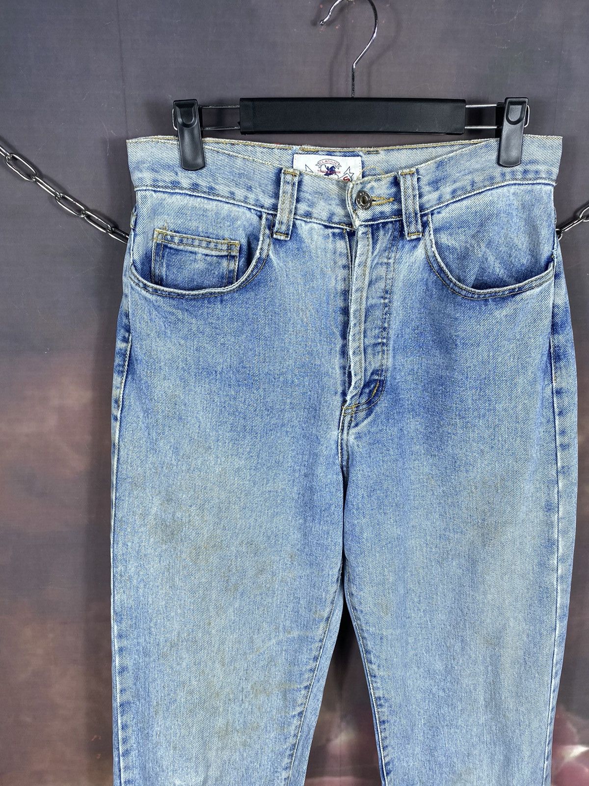 Jean × Misfits Vintage Misfits Distressed Denim Stain Jeans 29x30.5 Size US 29 - 5 Thumbnail