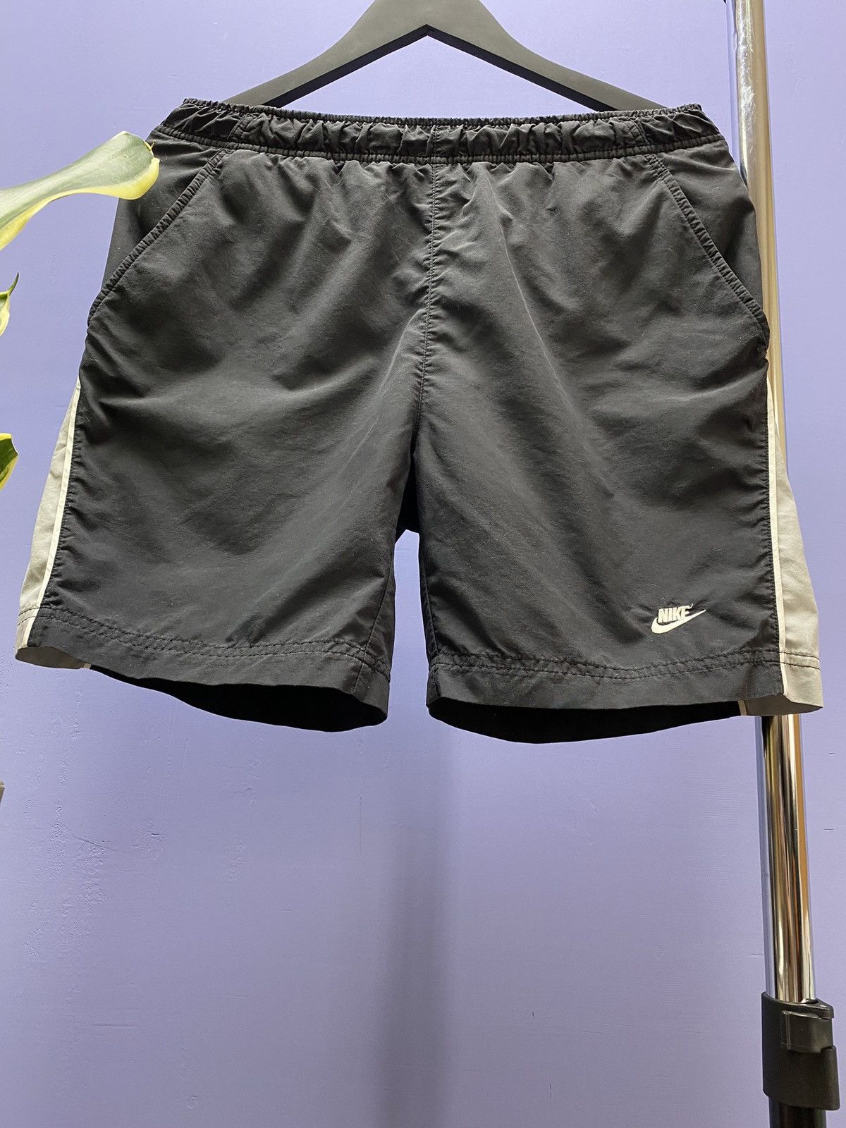 Nike × Vintage Vintage Nike Small Logo Swoosh Shorts Size S Size US 30 / EU 46 - 5 Thumbnail
