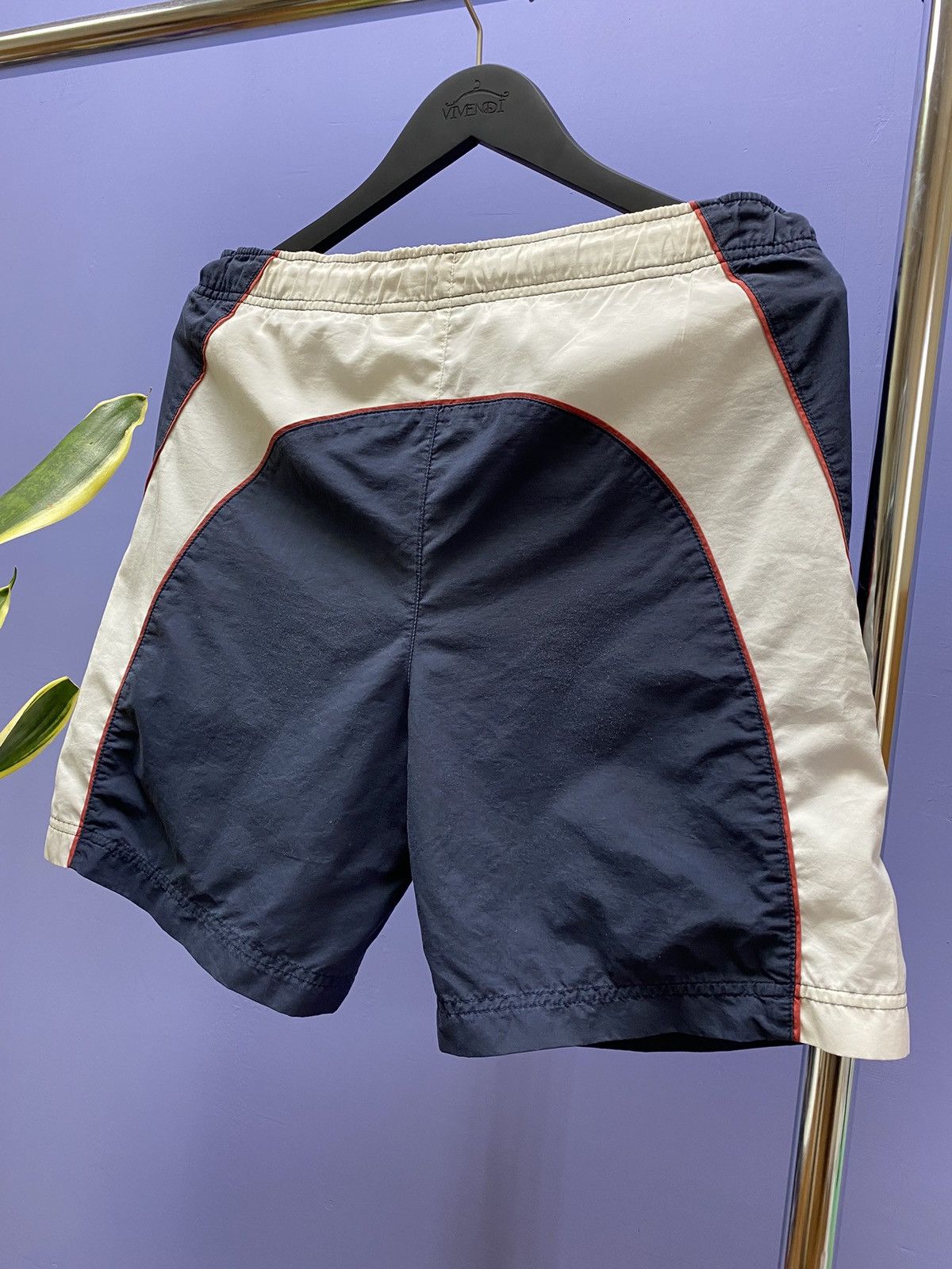 Nike × Vintage Vintage Nike Small Logo Swoosh Shorts Size S Size US 30 / EU 46 - 16 Thumbnail