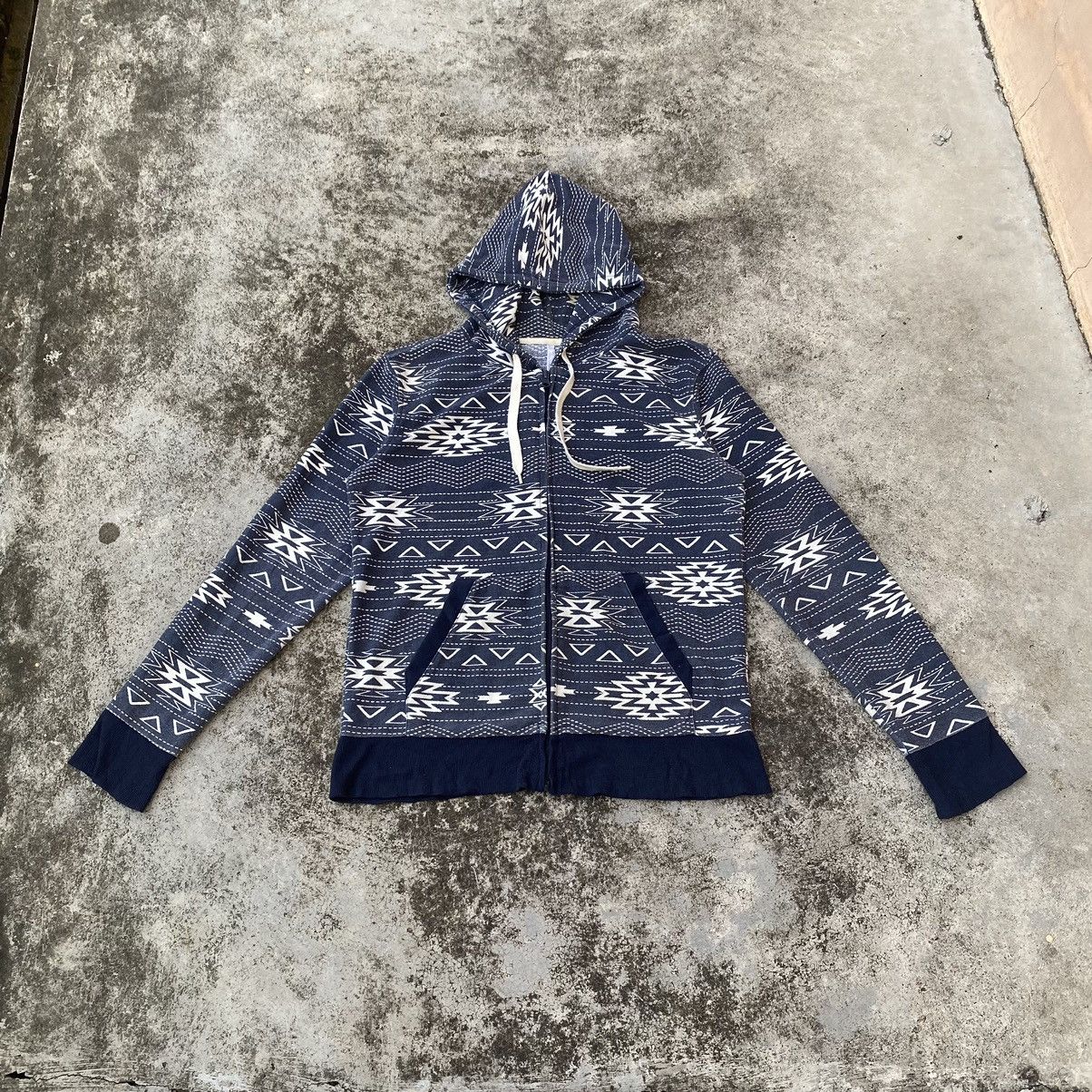 Japanese Brand × Vintage Vintage Japanese Navajo Zipper Hoodies Size US M / EU 48-50 / 2 - 3 Thumbnail
