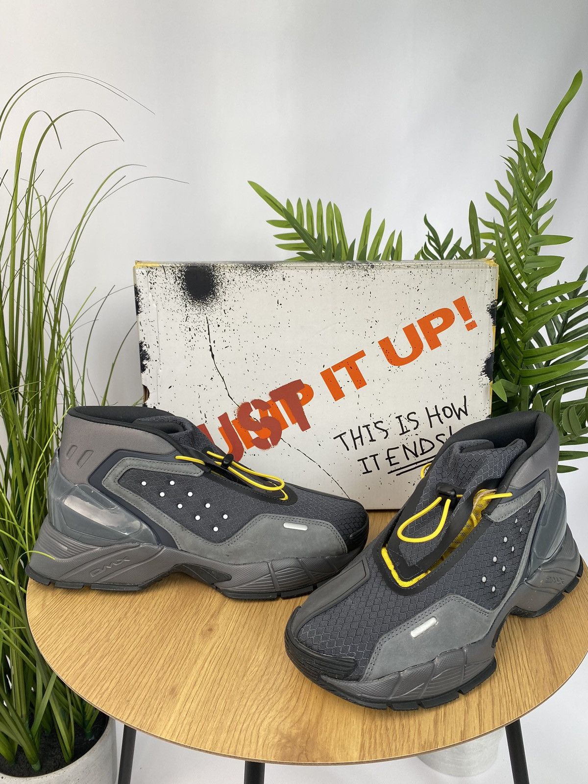 Reebok Reebok Ecto Boots x Ghostbusters Gray Yellow Size US 9.5 / EU 42-43 - 3 Thumbnail