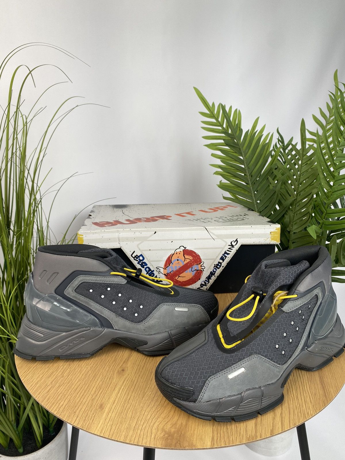 Reebok Ecto Boots x Ghostbusters Gray Yellow