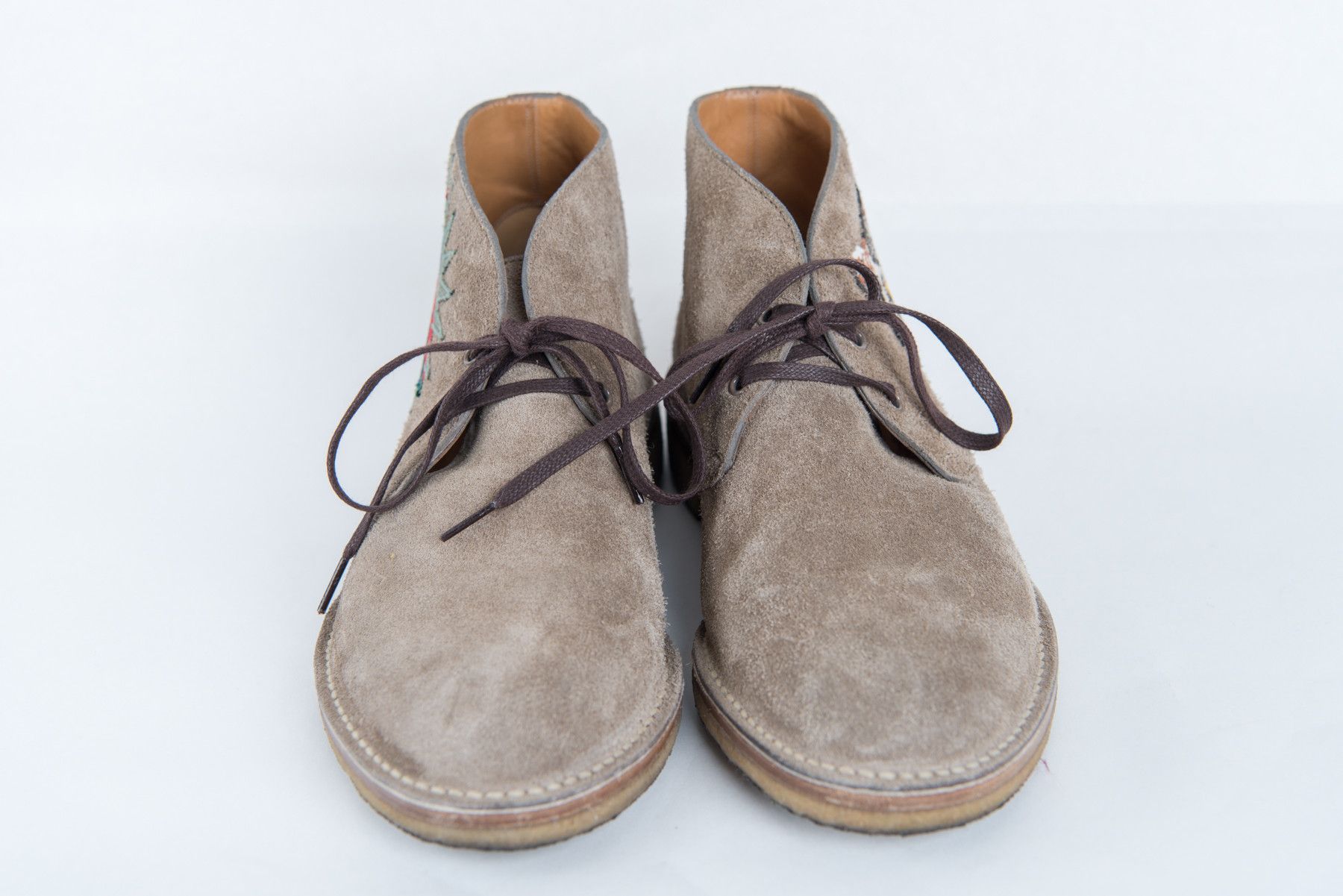 Gucci Embroidered Desert Boots Size US 9 / EU 42 - 4 Thumbnail