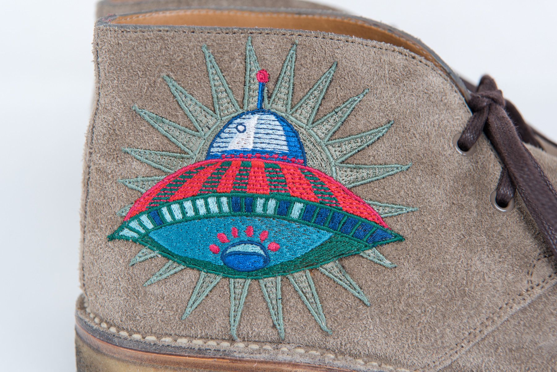 Gucci Embroidered Desert Boots Size US 9 / EU 42 - 5 Thumbnail