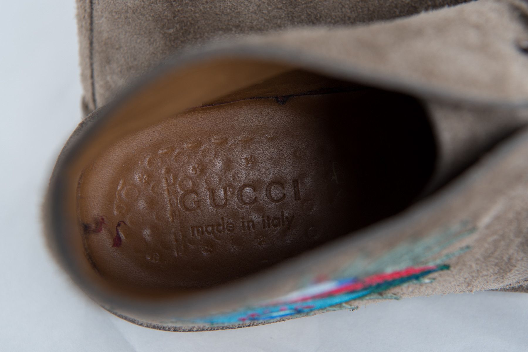 Gucci Embroidered Desert Boots Size US 9 / EU 42 - 12 Thumbnail